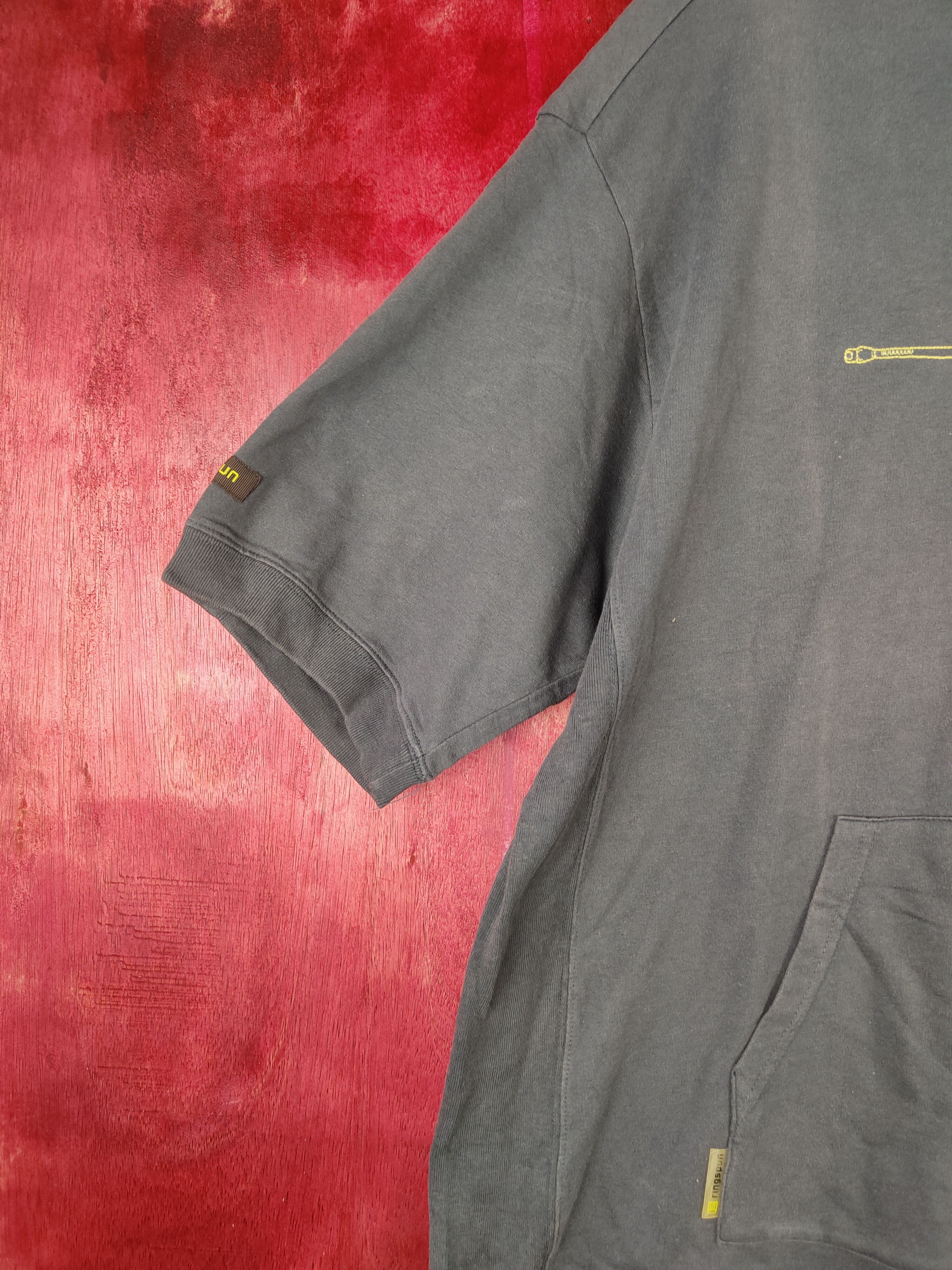 Japanese Brand × Ringspun Ringspun tank vintage Dark Gray sweatshirt #S597 Size US M / EU 48-50 / 2 - 6 Thumbnail