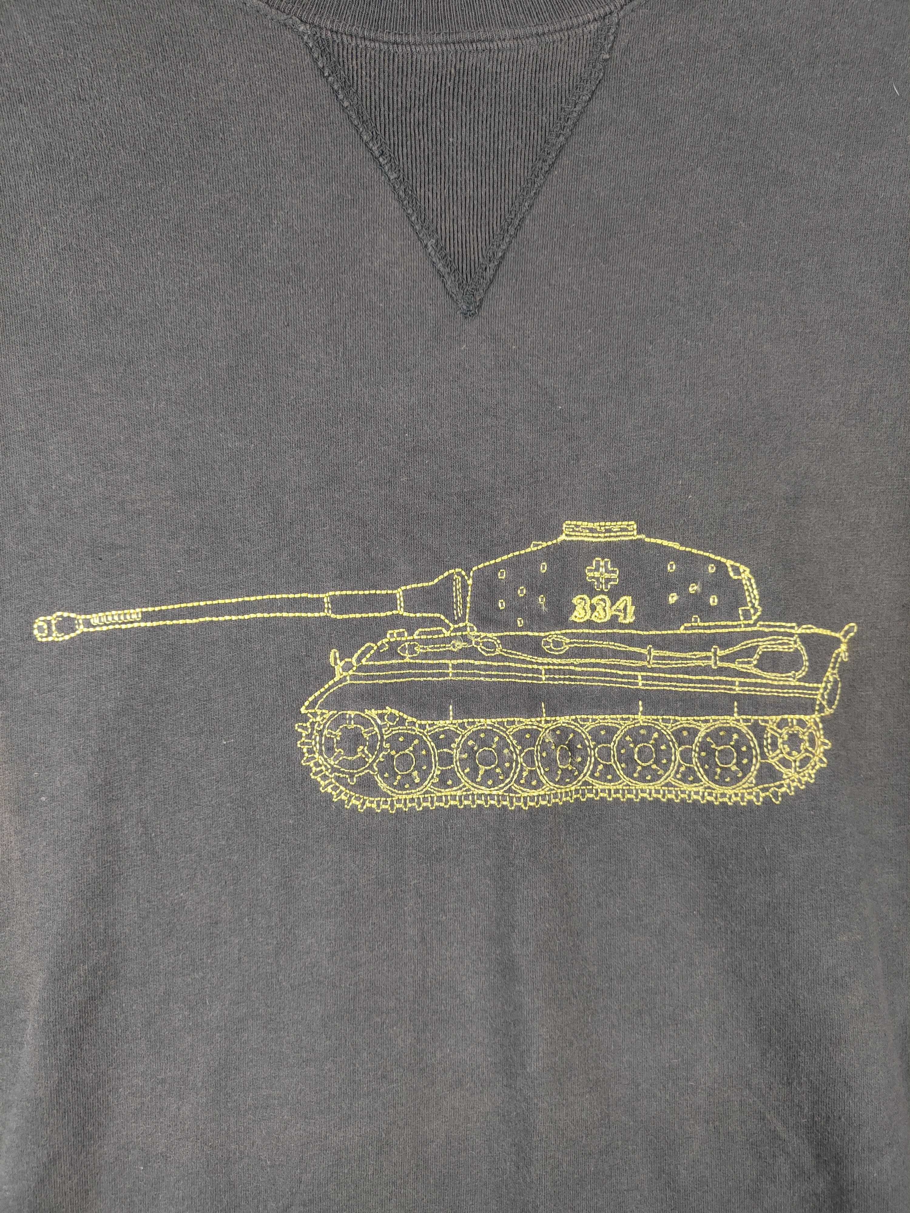 Japanese Brand × Ringspun Ringspun tank vintage Dark Gray sweatshirt #S597 Size US M / EU 48-50 / 2 - 4 Thumbnail