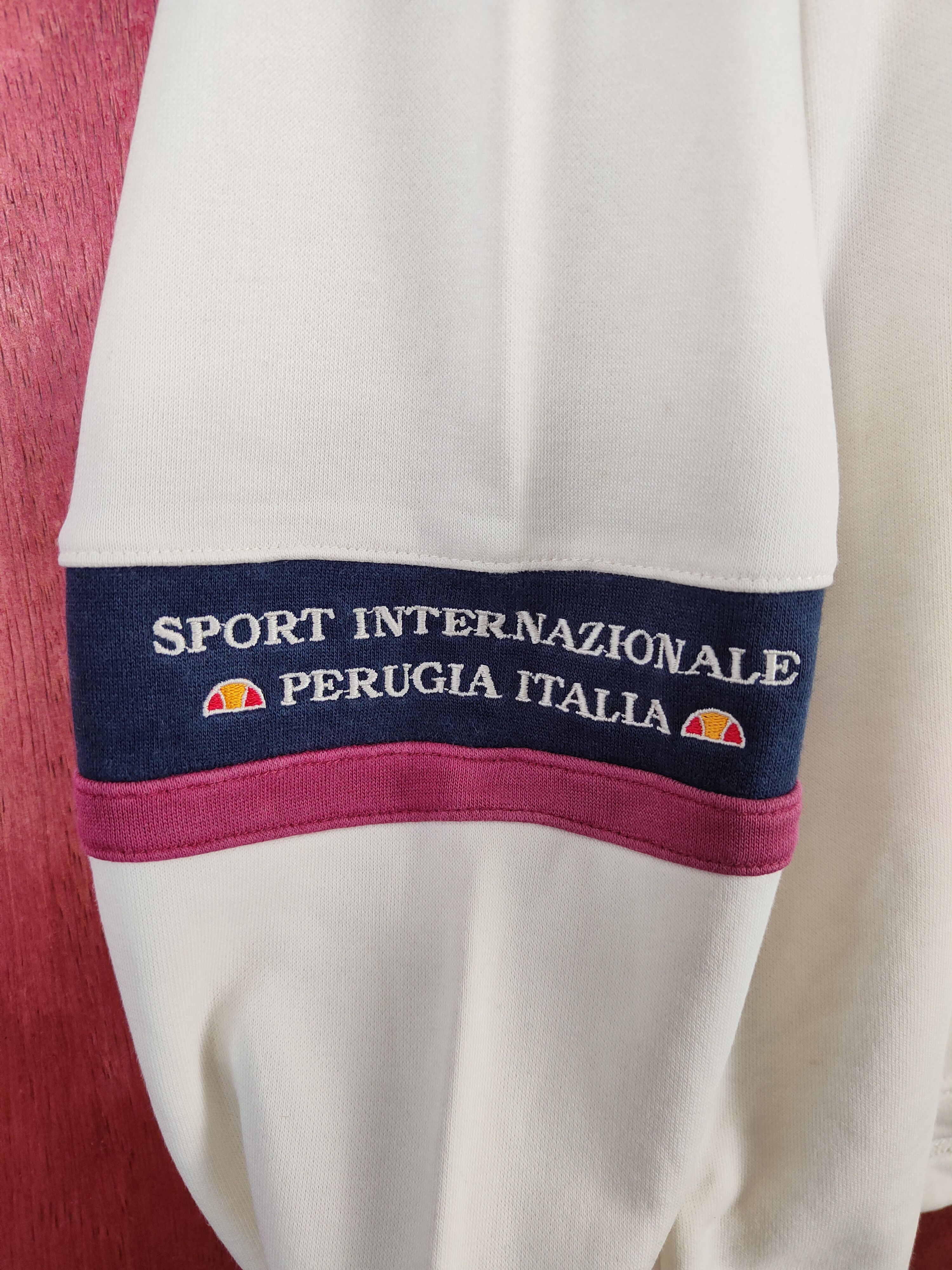 Ellesse Ellesse Ivory vintage japan sweatshirt #S599 Size US L / EU 52-54 / 3 - 3 Thumbnail