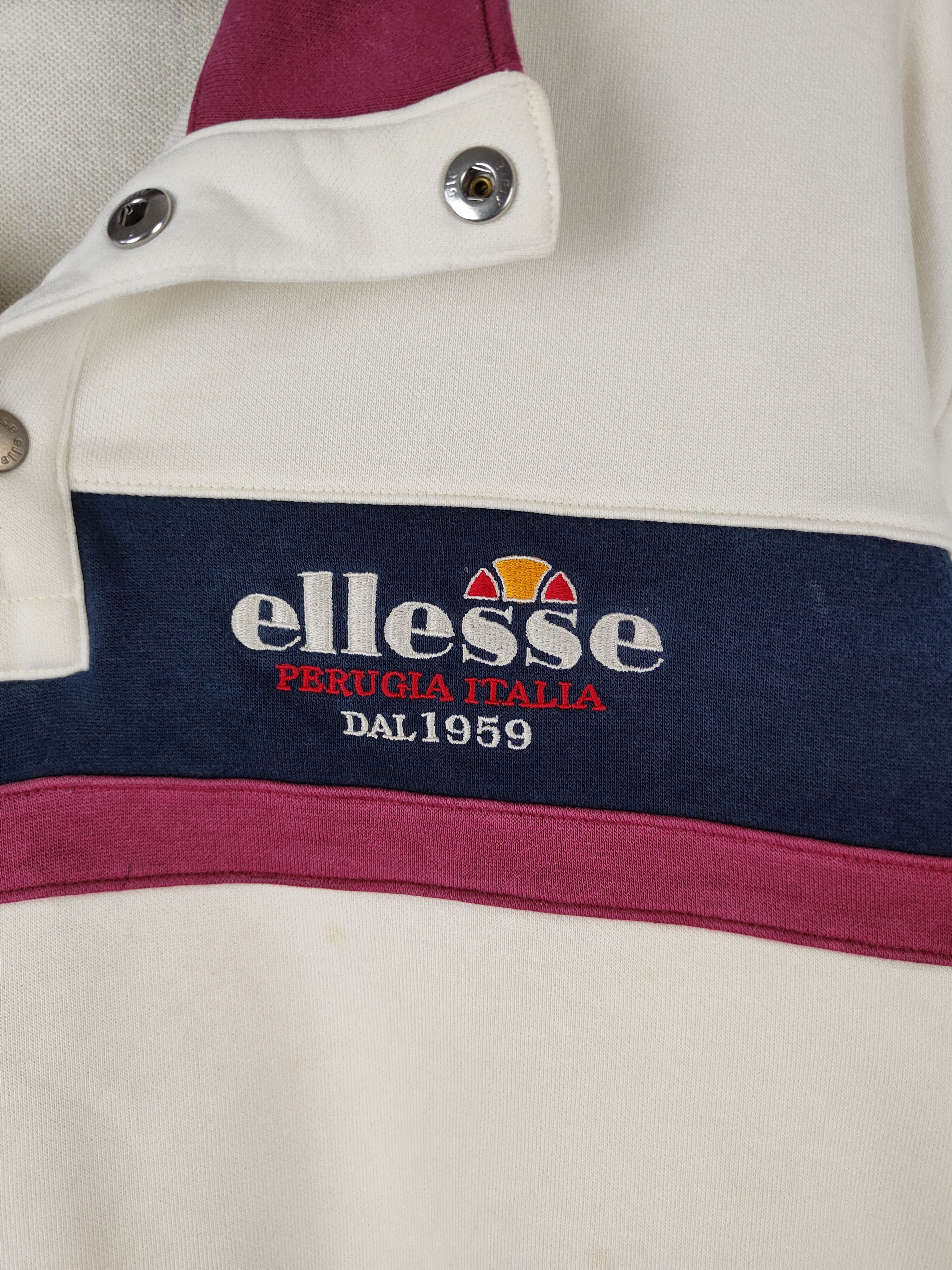 Ellesse Ellesse Ivory vintage japan sweatshirt #S599 Size US L / EU 52-54 / 3 - 5 Thumbnail