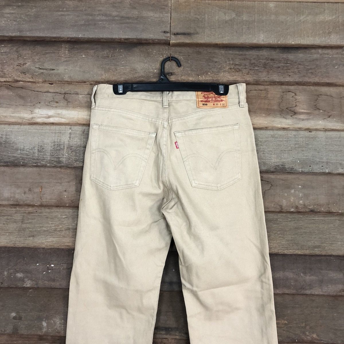 Levi's 533 Levis Strauss Brown Denim Jeans Pants #4628 Size US 32 / EU 48 - 11 Thumbnail