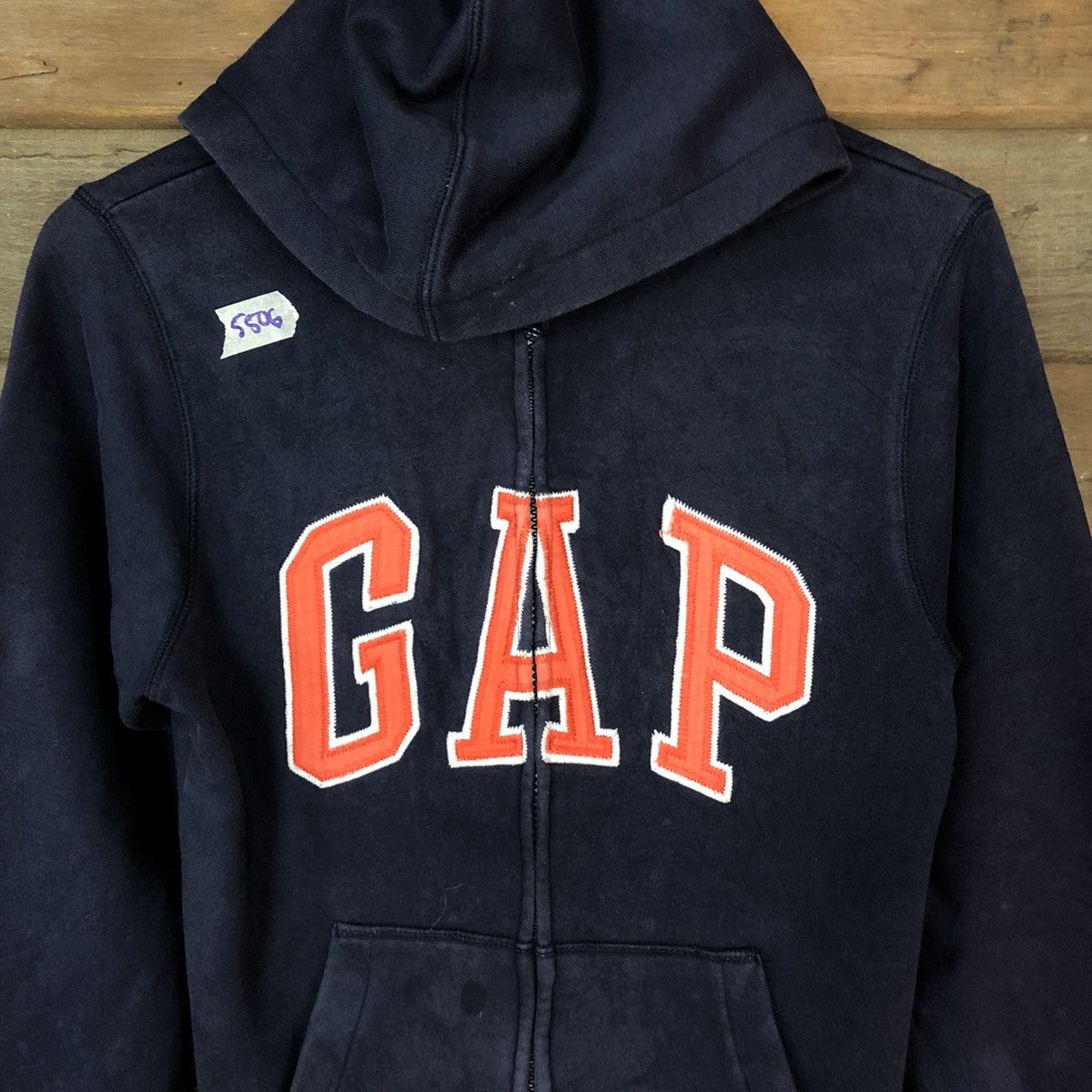 Gap Gap kids Dark Blue Hoodie sweatshirt #5606 Size S / US 4 / IT 40 - 6 Thumbnail