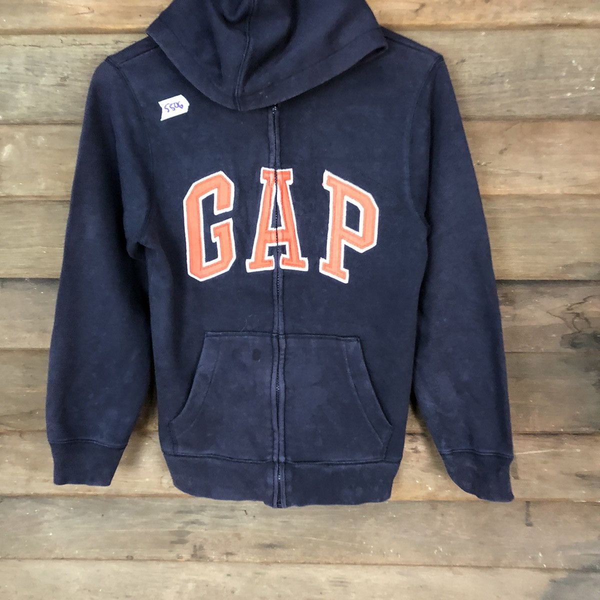 Gap Gap kids Dark Blue Hoodie sweatshirt #5606 Size S / US 4 / IT 40 - 3 Thumbnail
