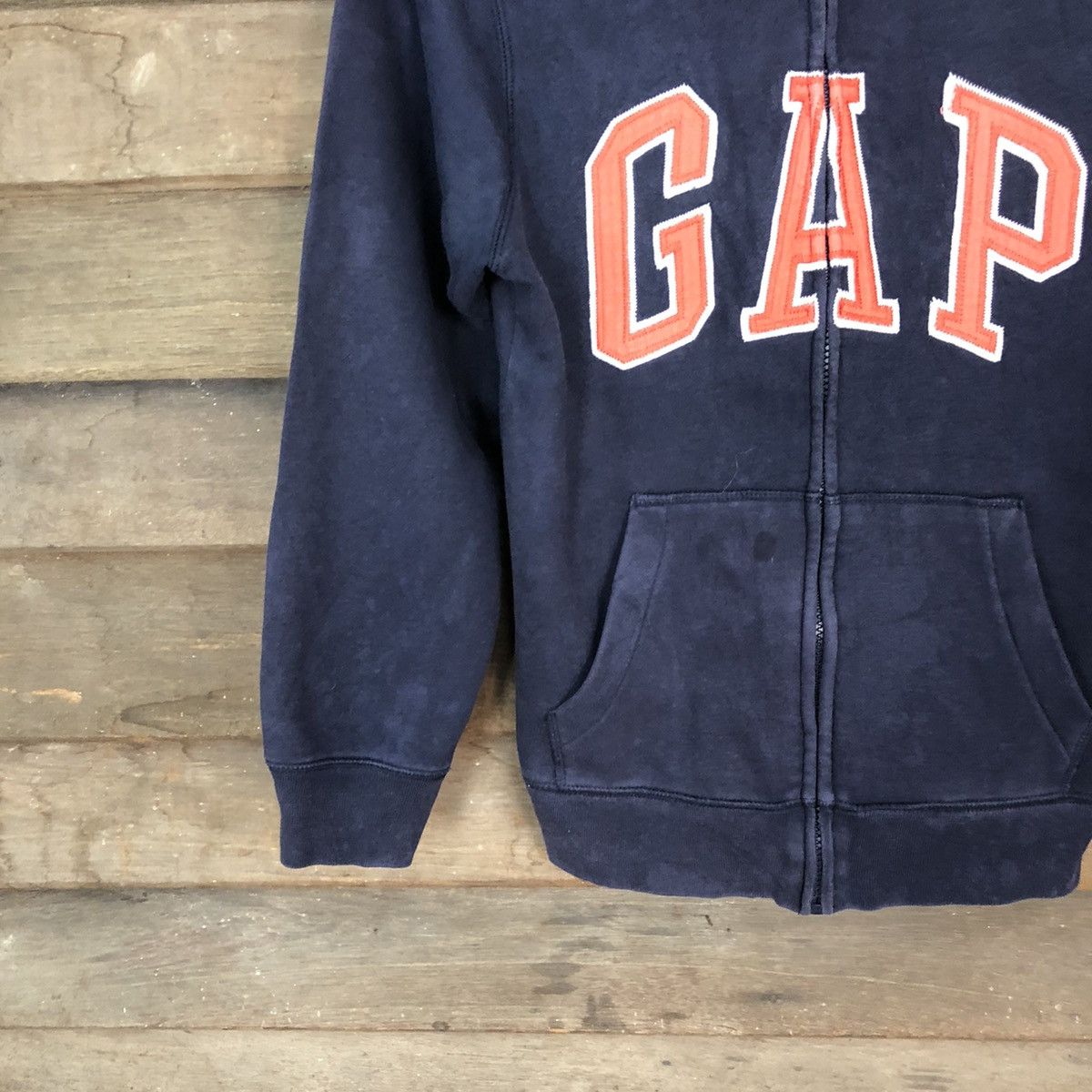 Gap Gap kids Dark Blue Hoodie sweatshirt #5606 Size S / US 4 / IT 40 - 4 Thumbnail