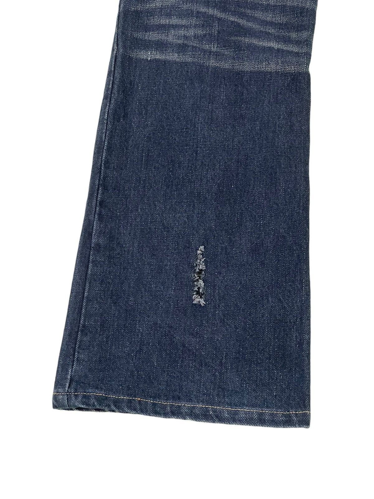 Japanese Brand Flare Jeans Pinball Distress Denim Boot Cut 5🟦0 Size US 30 / EU 46 - 16 Thumbnail