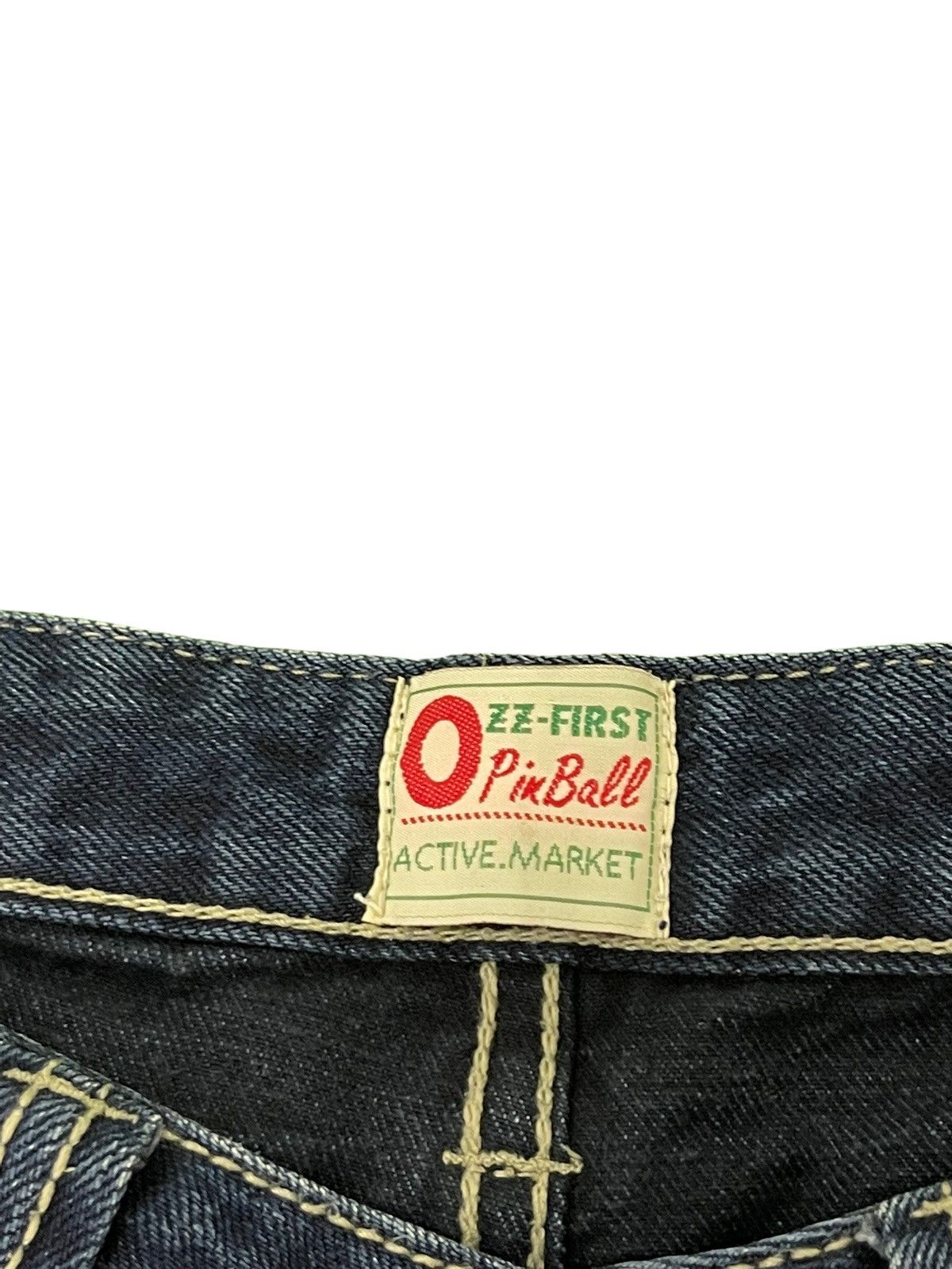 Japanese Brand Flare Jeans Pinball Distress Denim Boot Cut 5🟦0 Size US 30 / EU 46 - 10 Thumbnail