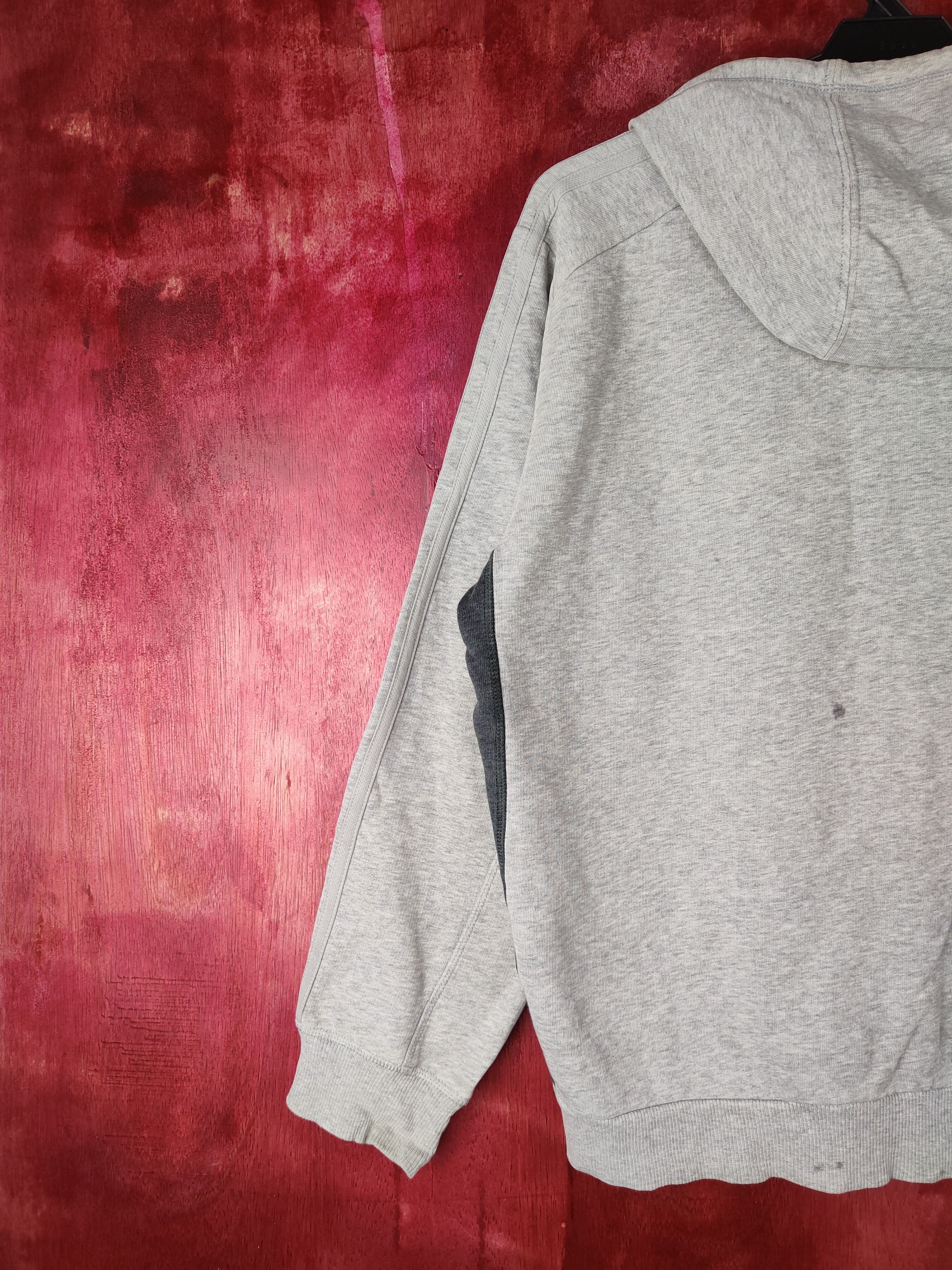 Adidas Adidas Gray Hoodie Sweater sportwear #S595 Size US L / EU 52-54 / 3 - 8 Thumbnail