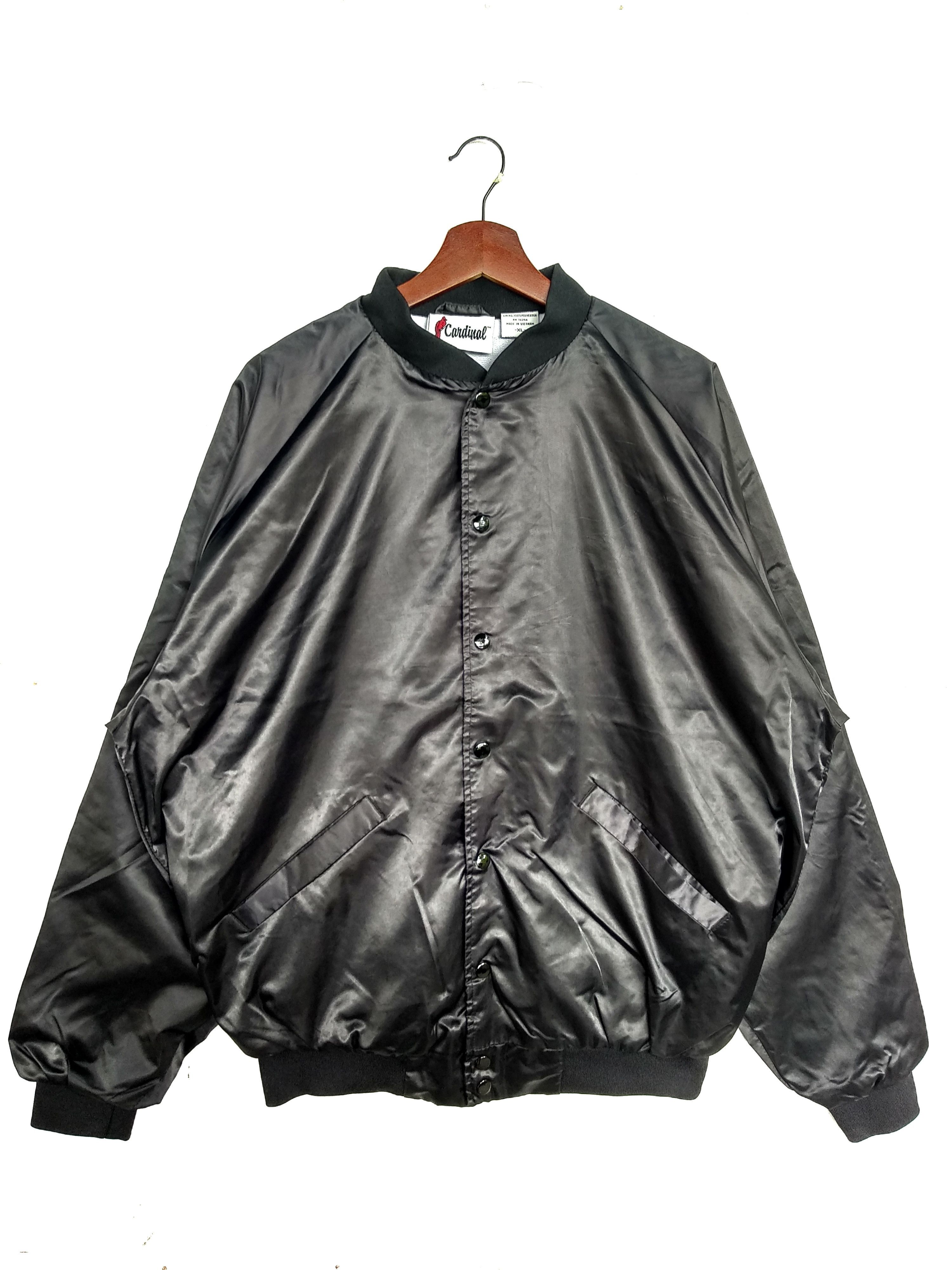MLB × Vintage Vintage MLB Cardinal Coach Jacket/Size XL/Black Colour. Size US XL / EU 56 / 4 - 1 Thumbnail