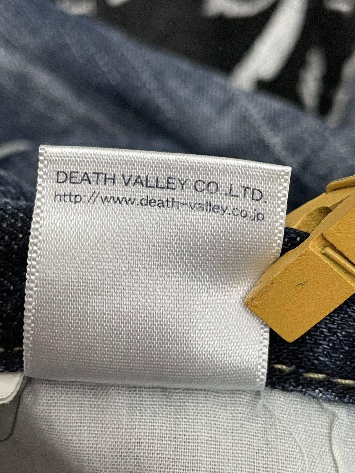 Disney × Stitch's Jeans FYE💥DISNEY Grunge SKELETON STITCH Distressed Denim Pants Size US 31 - 8 Thumbnail