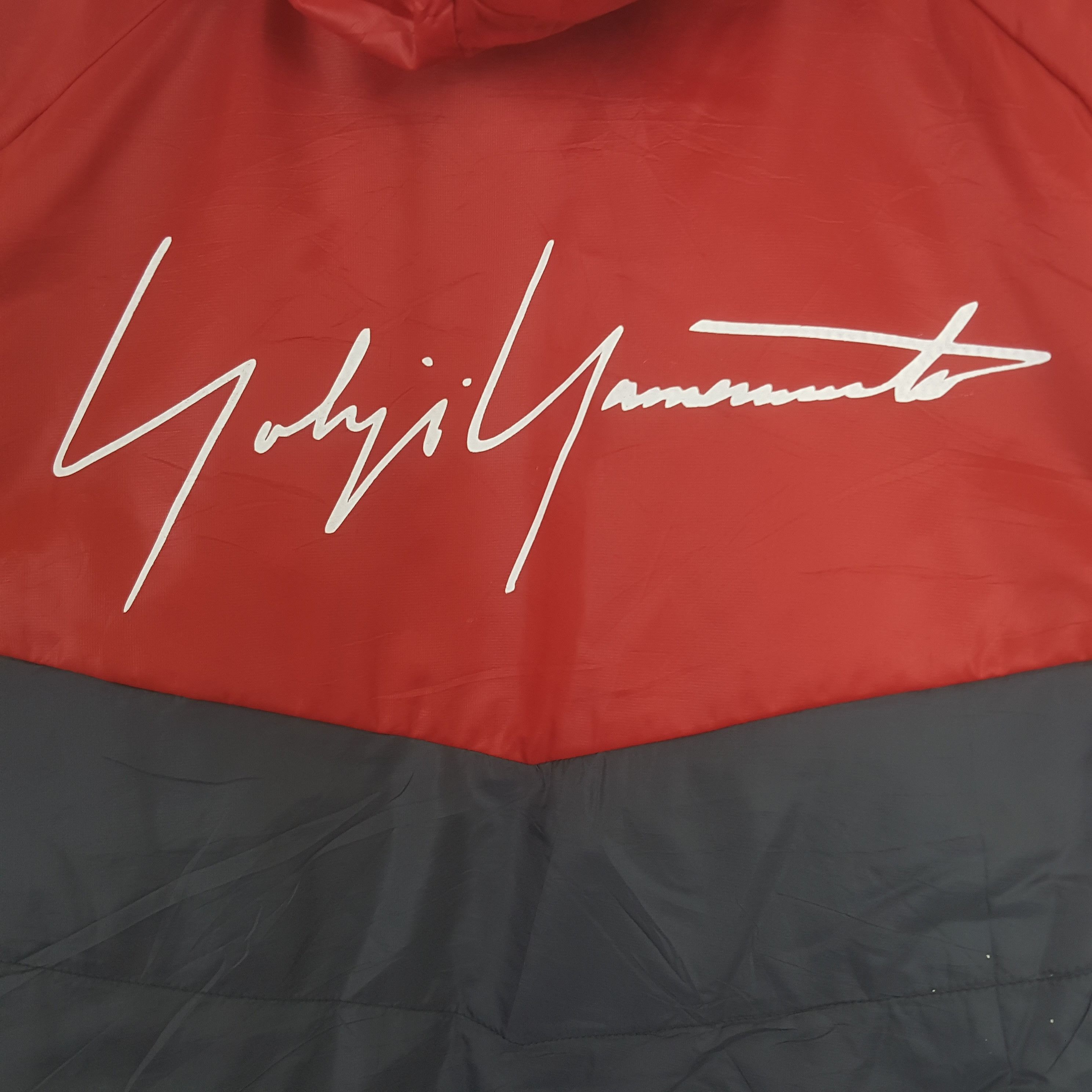Adidas × Vintage × Yohji Yamamoto Adidas x Yohji Yamamoto Windbreaker Custom Jacket Hoodies Size US L / EU 52-54 / 3 - 2 Thumbnail