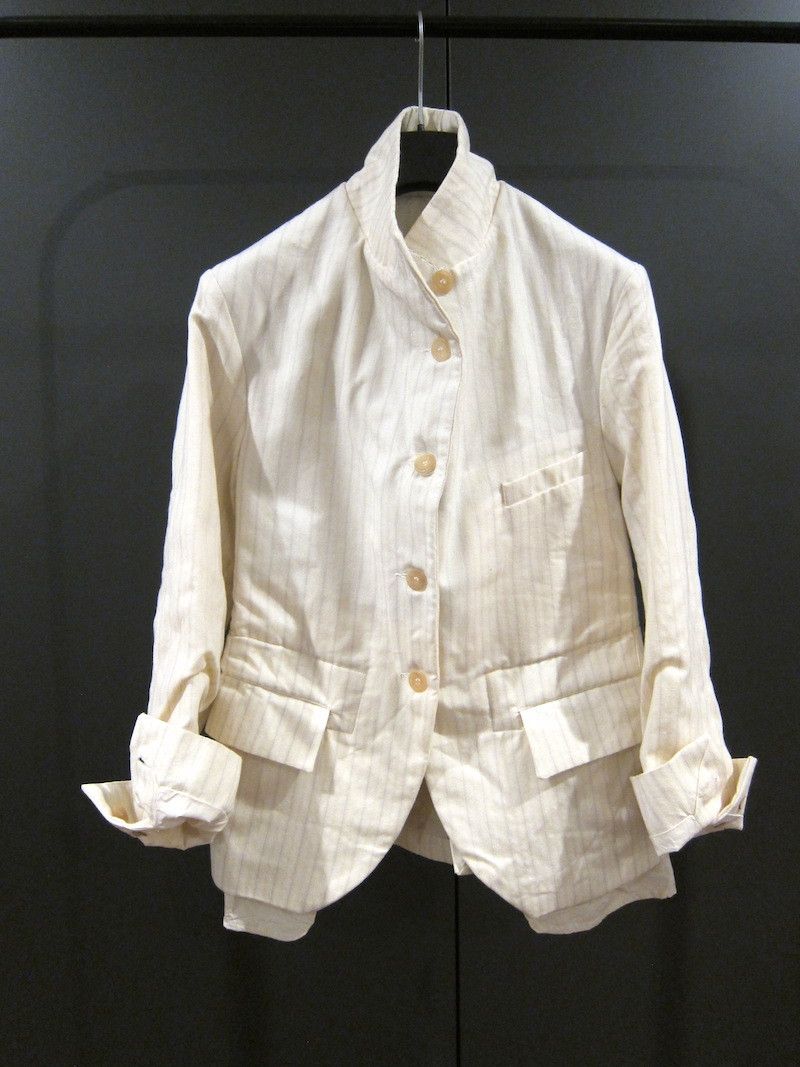 image of Paul Harnden Shoemakers NWT Ivory Wool Pocket Blazer/jacket (Medium), Women's