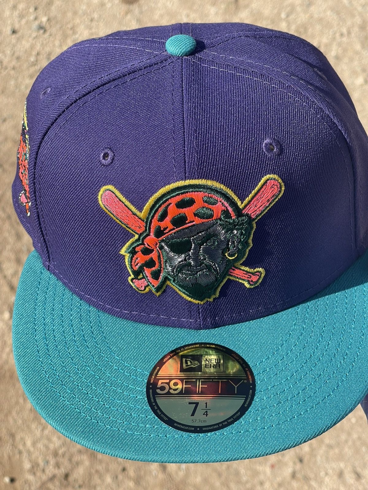 Hat Club × MLB × New Era 7 1/4 Sneakertown Pittsburgh Pirates 2006 ASG 2 Tone Size ONE SIZE - 4 Thumbnail