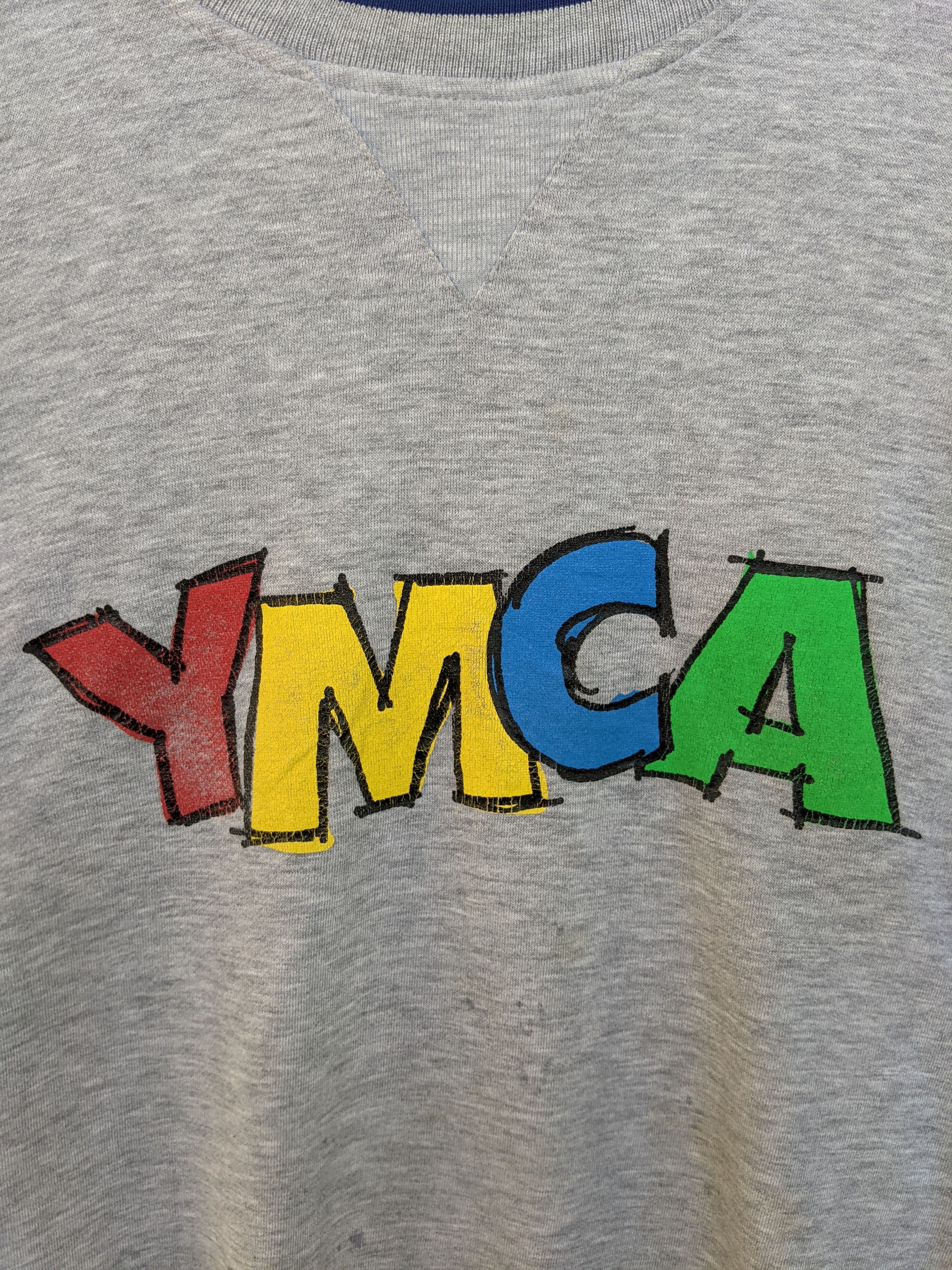 Vintage Vintage 90s YMCA Sweatshirt/Size M Size US M / EU 48-50 / 2 - 3 Thumbnail