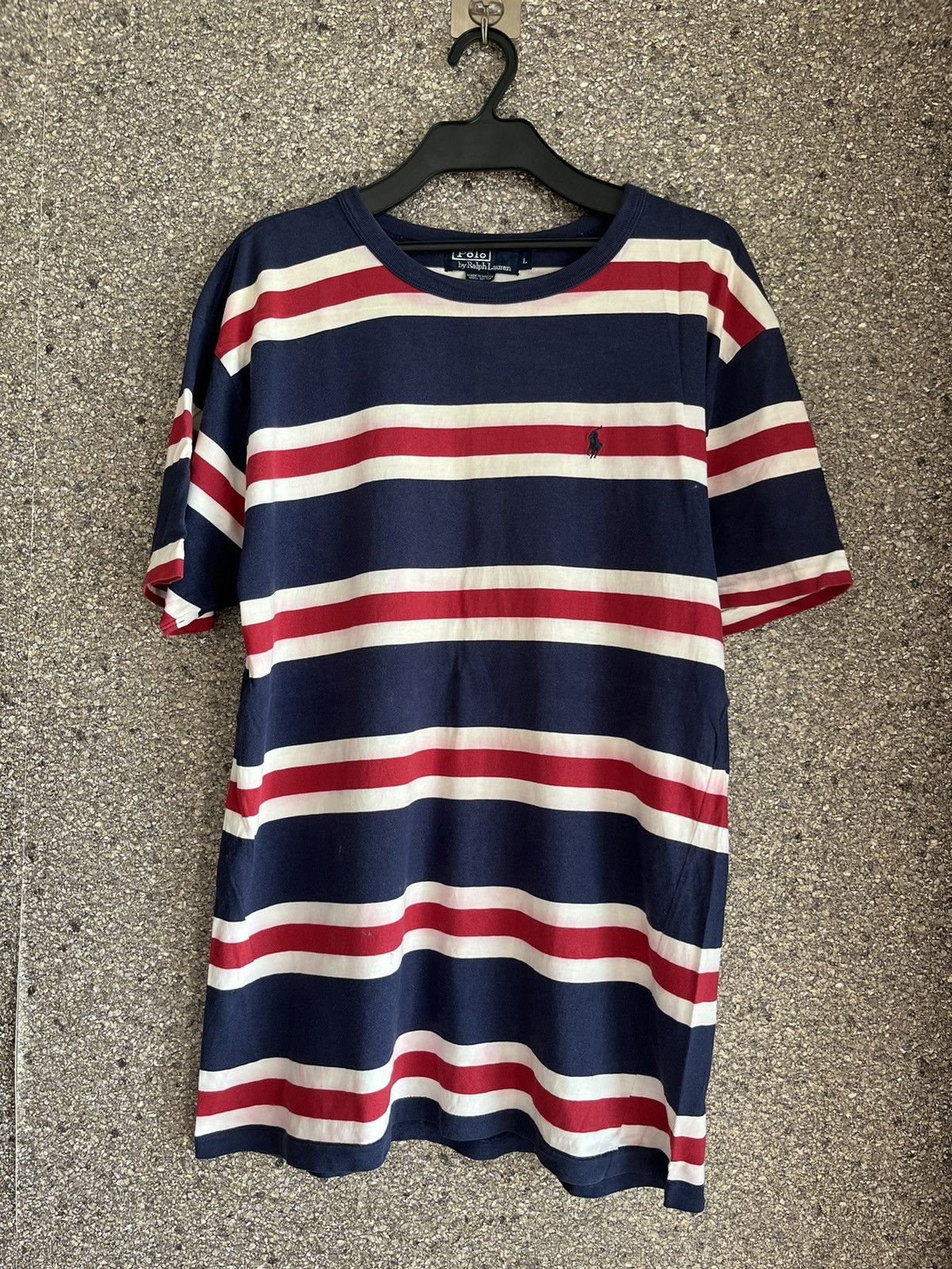 image of Made In USA x Vintage Polo Ft78 in Stripe, Men's (Size Large)