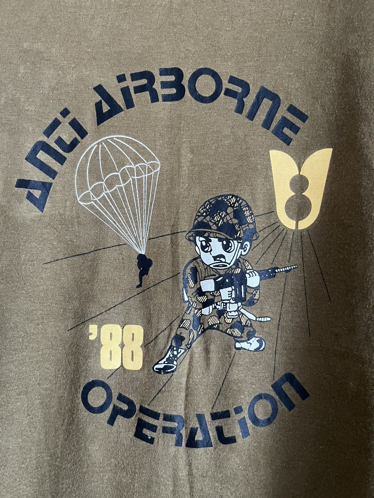 Vintage Anti airborne operation ft79 Size US XL / EU 56 / 4 - 2 Thumbnail