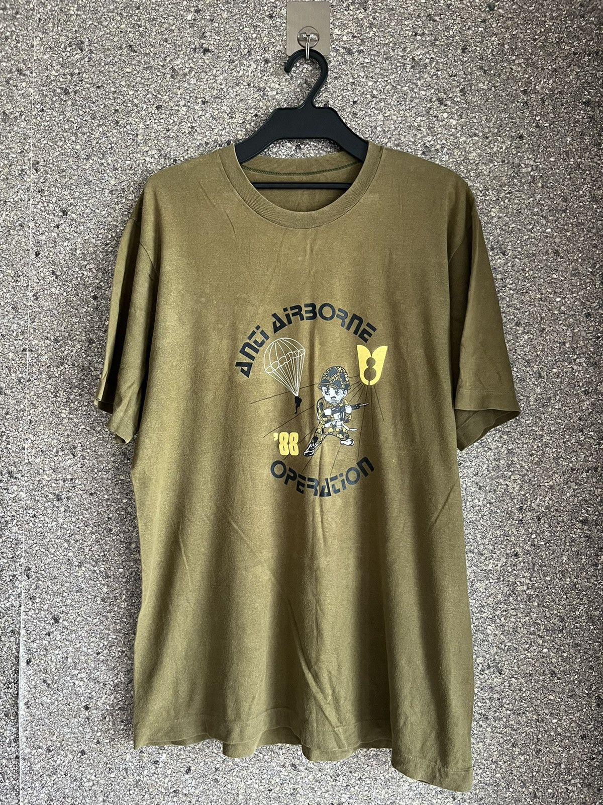 Vintage Anti airborne operation ft79 Size US XL / EU 56 / 4 - 1 Thumbnail