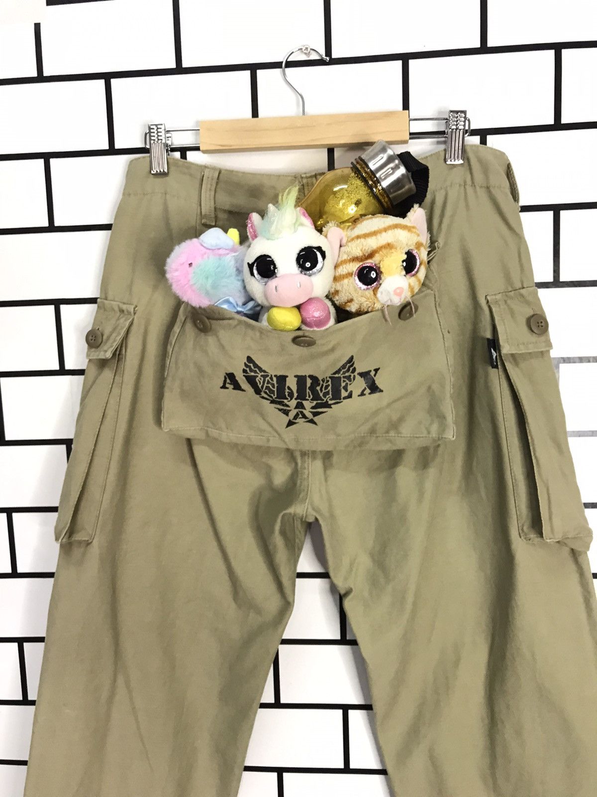 Avirex × Vintage Vintage Avirex Multi Pocket Cargo Monkey Pants Size US 30 / EU 46 - 12 Thumbnail