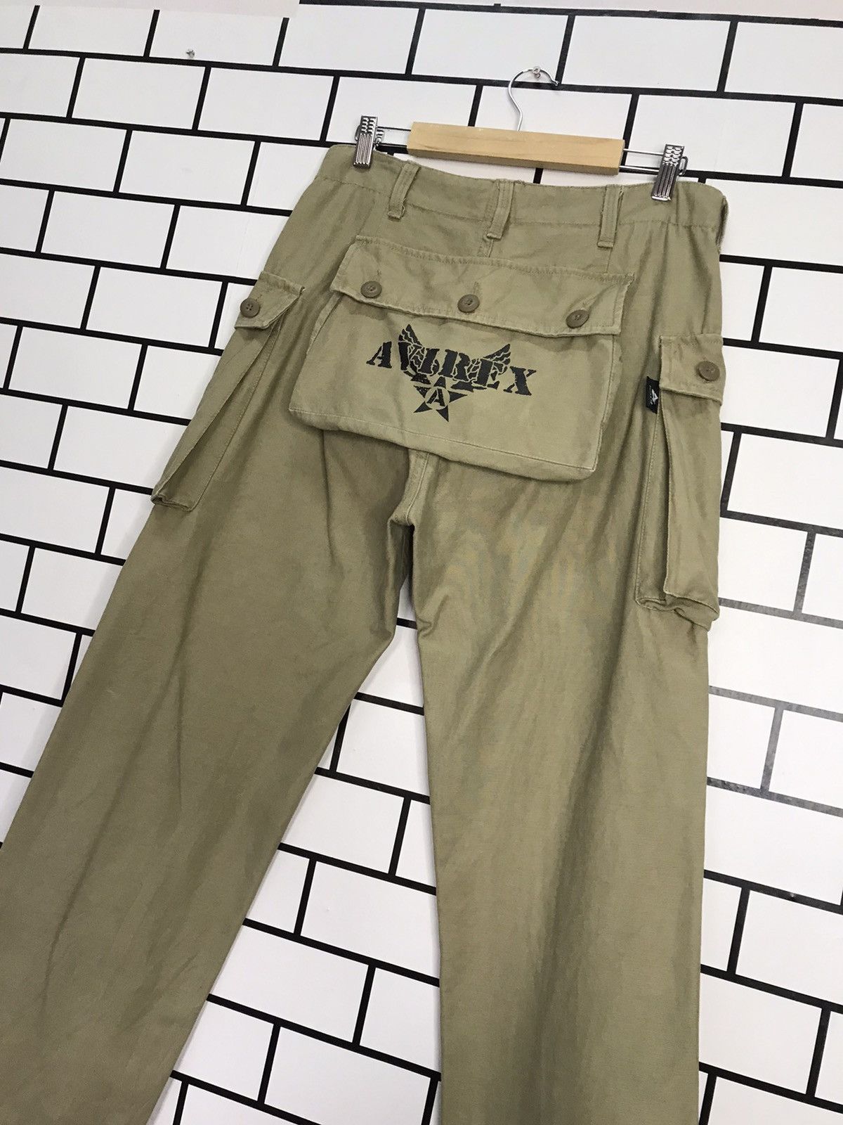 Avirex × Vintage Vintage Avirex Multi Pocket Cargo Monkey Pants Size US 30 / EU 46 - 10 Thumbnail