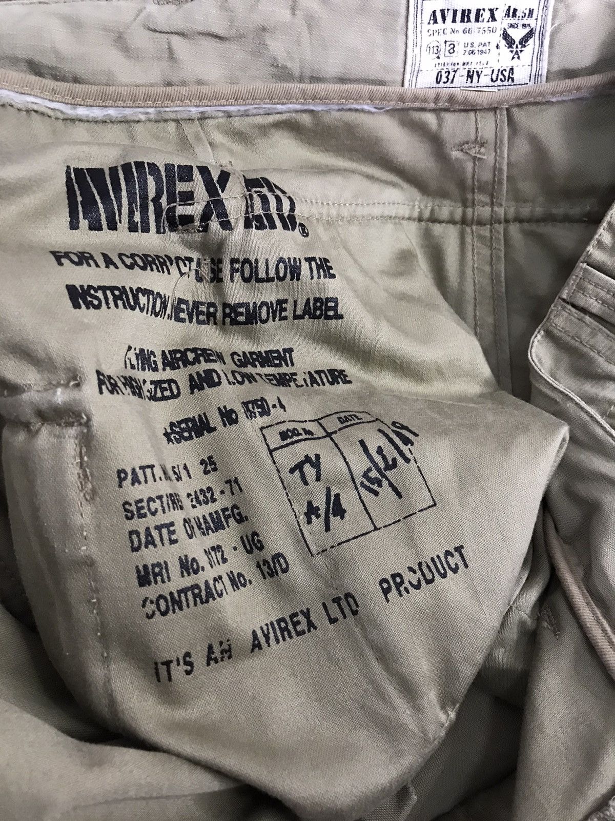 Avirex × Vintage Vintage Avirex Multi Pocket Cargo Monkey Pants Size US 30 / EU 46 - 18 Thumbnail