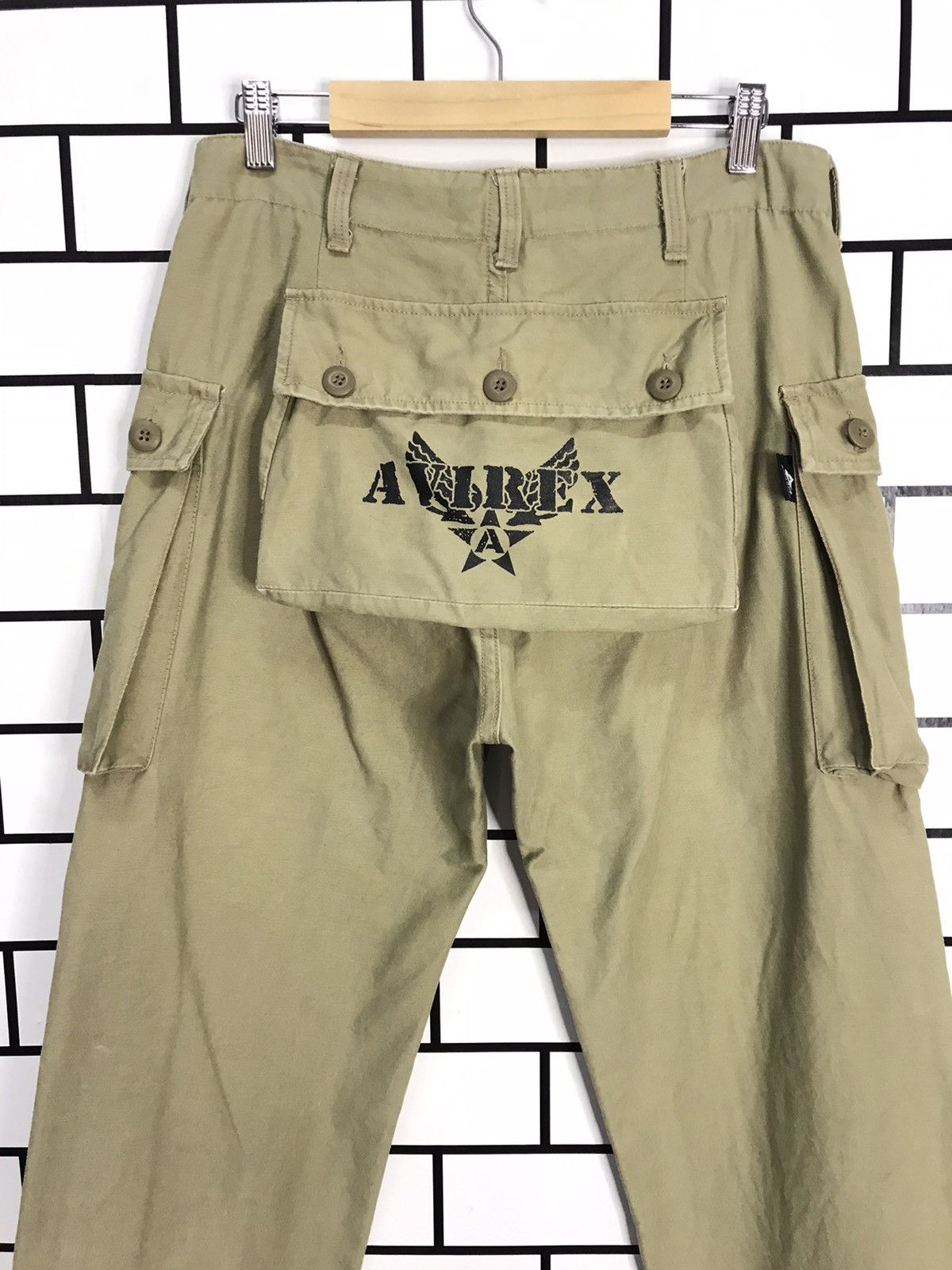 Avirex × Vintage Vintage Avirex Multi Pocket Cargo Monkey Pants Size US 30 / EU 46 - 11 Thumbnail
