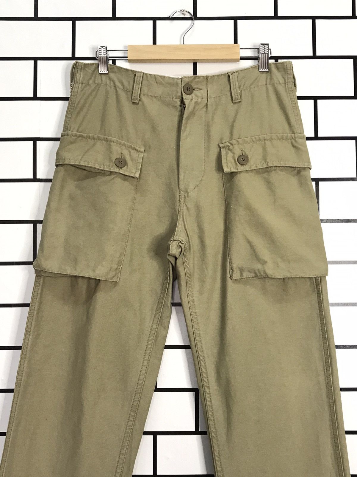 Avirex × Vintage Vintage Avirex Multi Pocket Cargo Monkey Pants Size US 30 / EU 46 - 4 Thumbnail