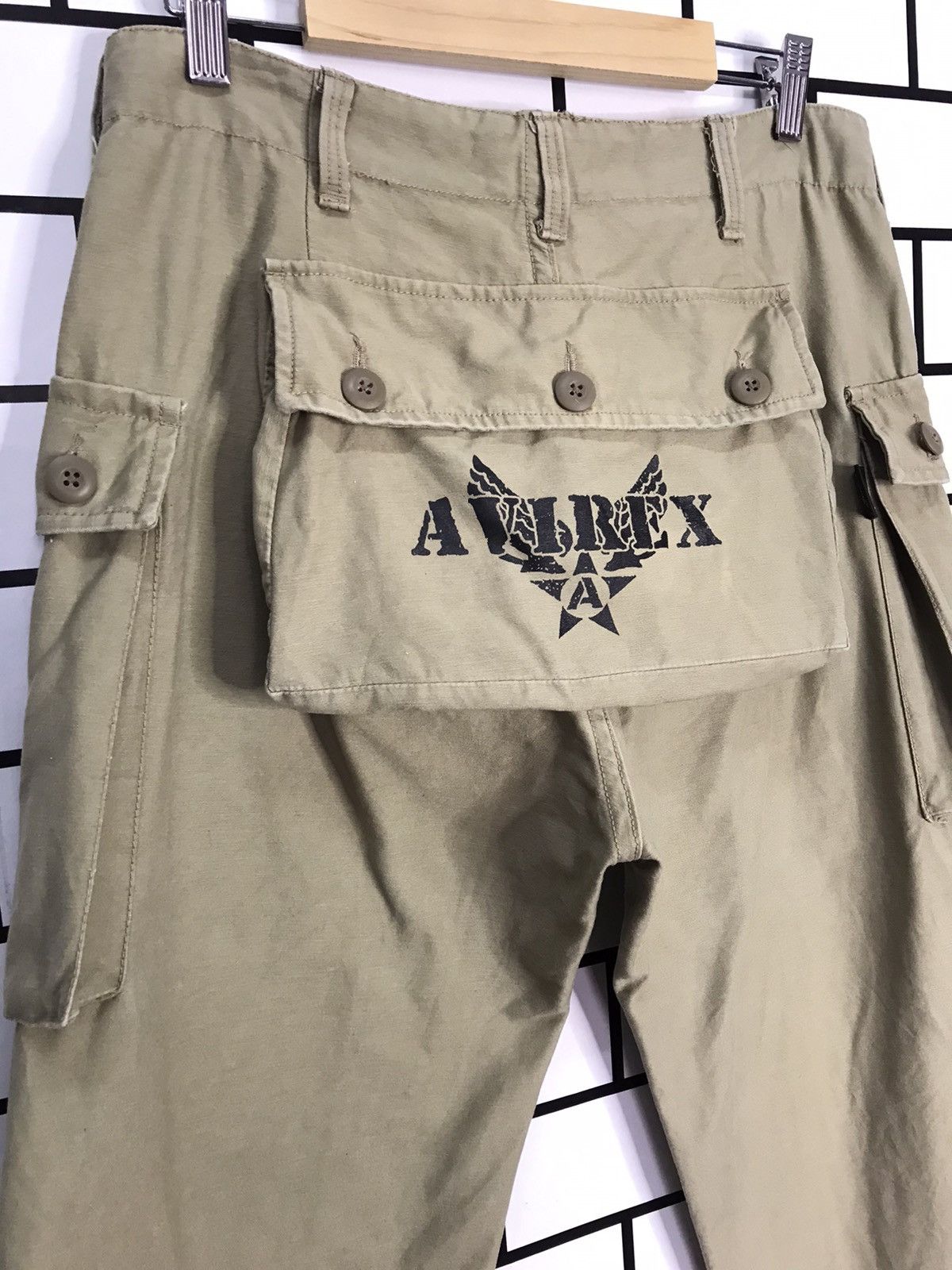 Avirex × Vintage Vintage Avirex Multi Pocket Cargo Monkey Pants Size US 30 / EU 46 - 13 Thumbnail
