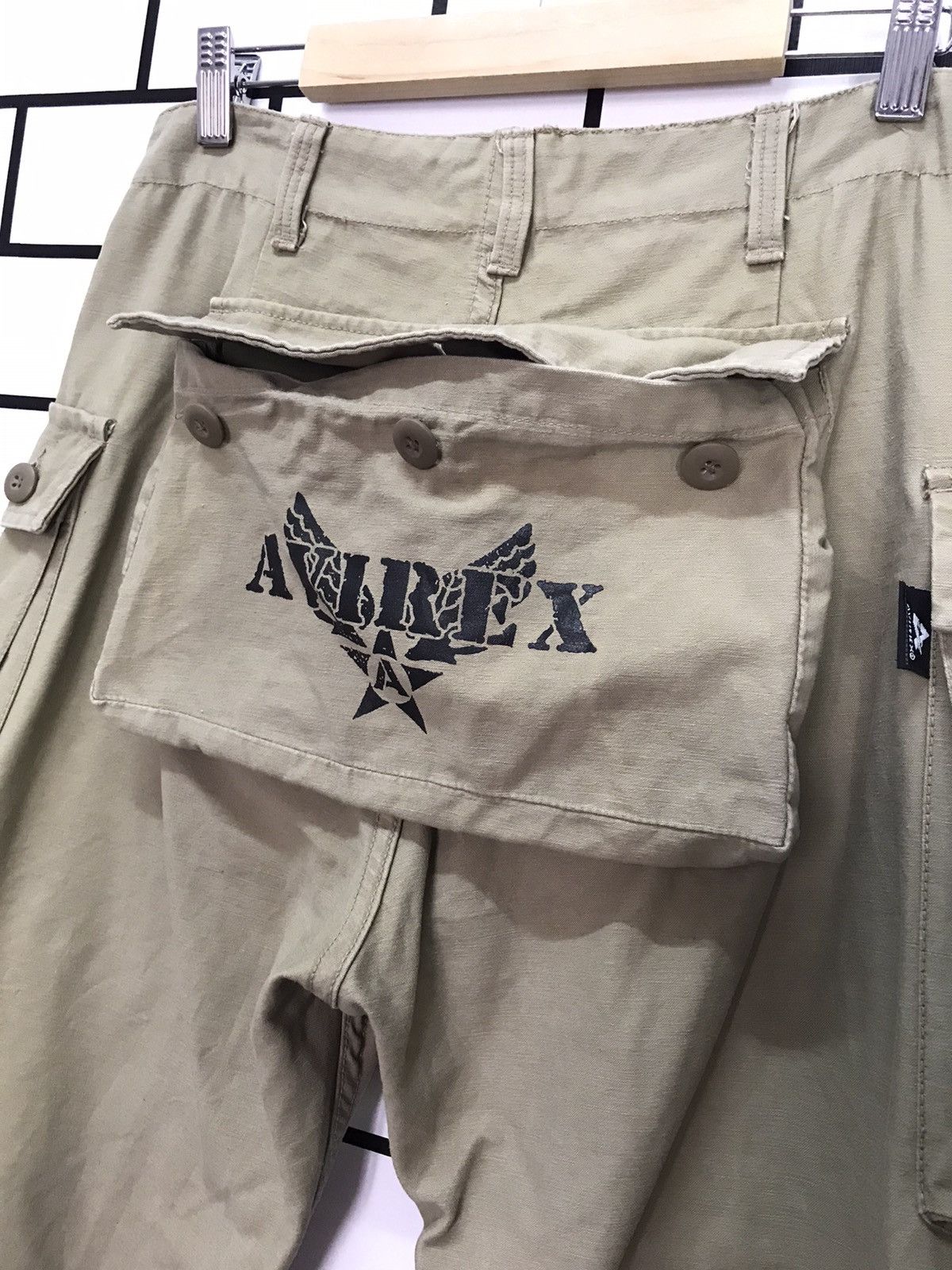 Avirex × Vintage Vintage Avirex Multi Pocket Cargo Monkey Pants Size US 30 / EU 46 - 14 Thumbnail