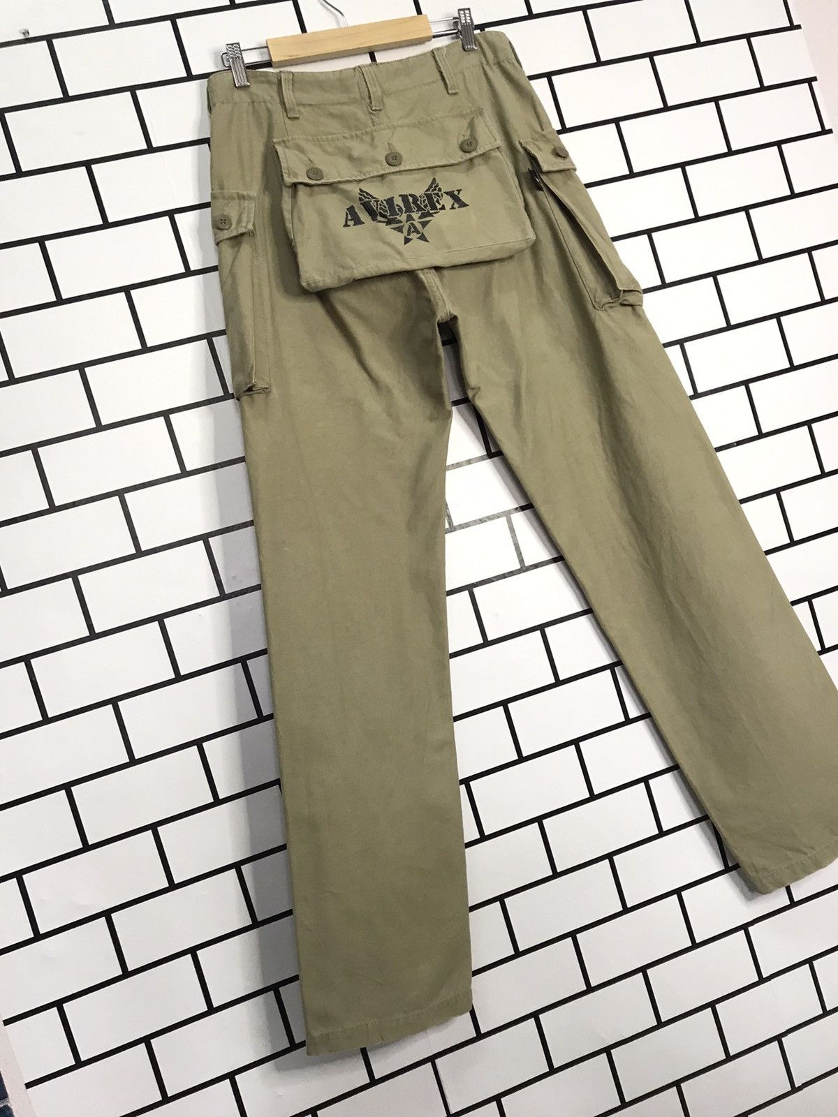 Avirex × Vintage Vintage Avirex Multi Pocket Cargo Monkey Pants Size US 30 / EU 46 - 9 Thumbnail
