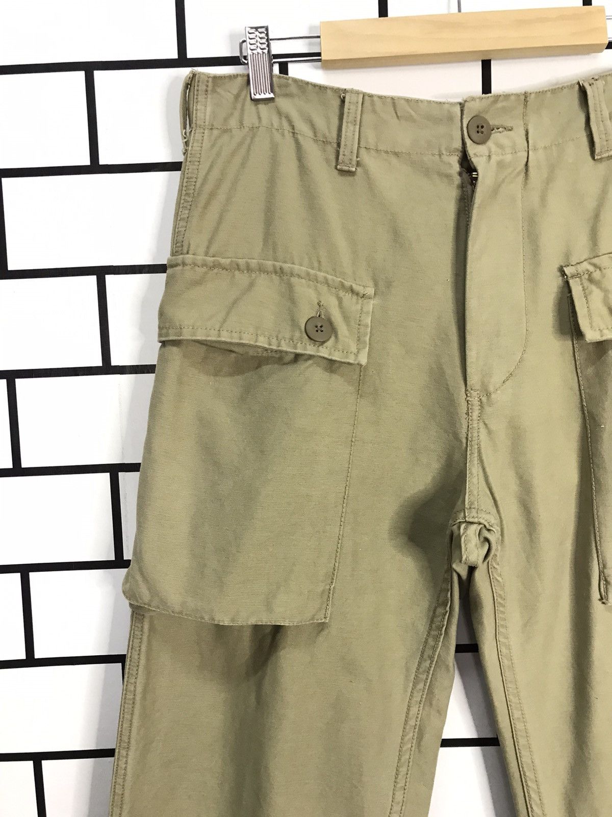 Avirex × Vintage Vintage Avirex Multi Pocket Cargo Monkey Pants Size US 30 / EU 46 - 6 Thumbnail