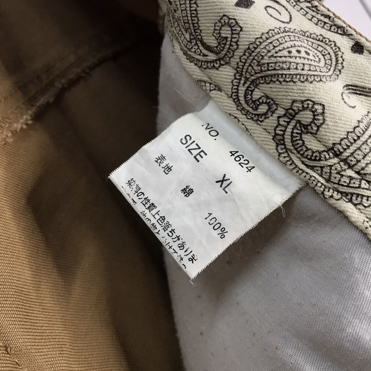 Japanese Brand East tweenty box Japan Embroidery skulls Workwear Pants Size US 35 - 16 Thumbnail