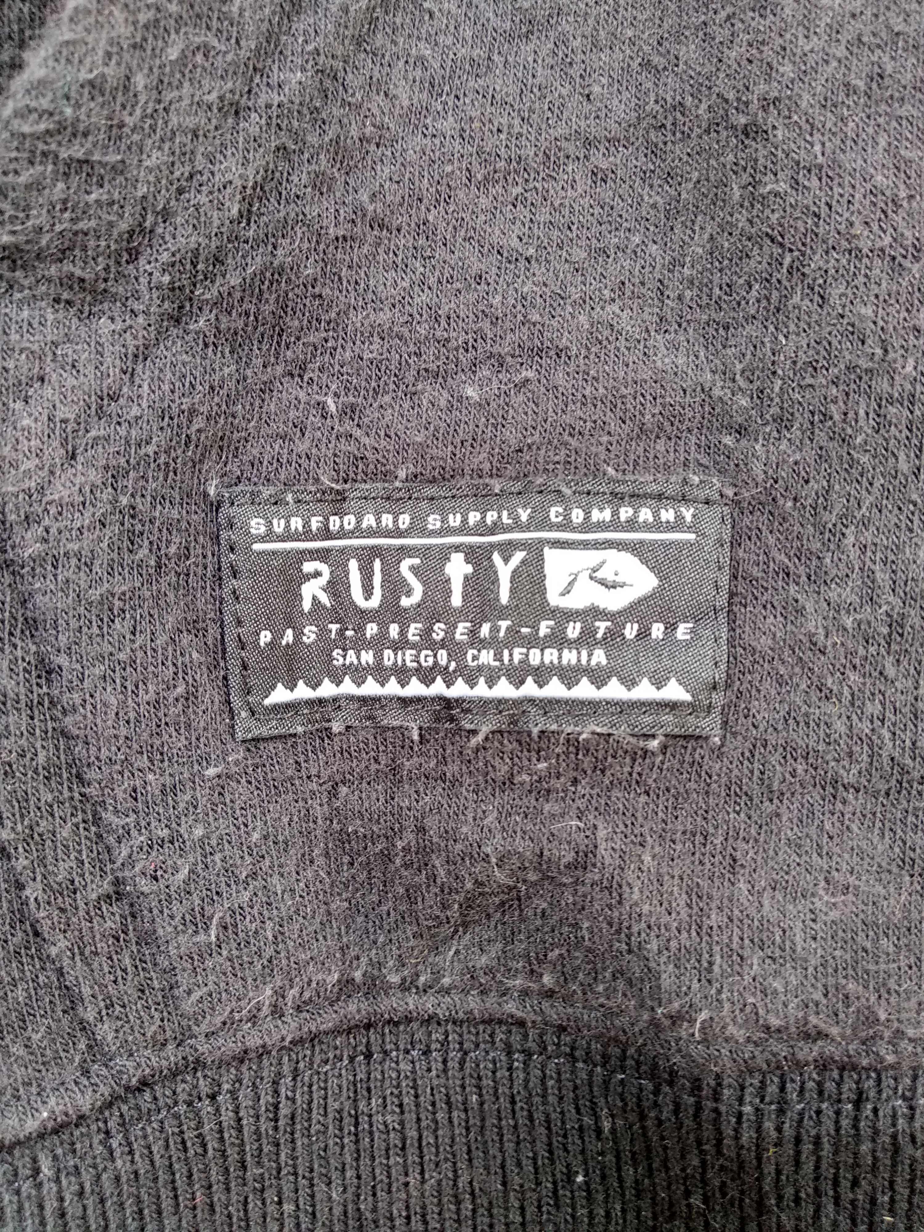 Rusty Rusty Supply co.Hoodie/Size Xl/Good Condition. Size XL / US 12-14 / IT 48-50 - 4 Thumbnail