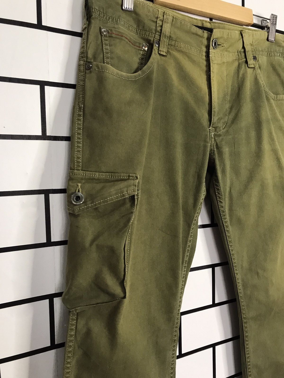 Japanese Brand × Johnbull Vintage Johnbull Japan Cargo Casual Work Wear Slim fit Pants Size US 32 / EU 48 - 6 Thumbnail