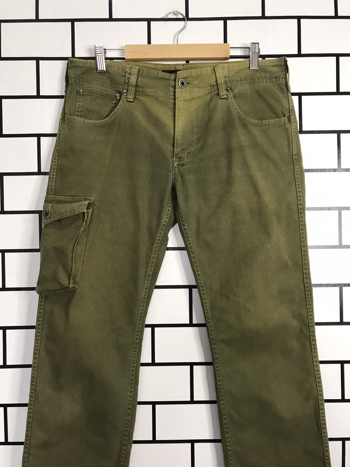 Japanese Brand × Johnbull Vintage Johnbull Japan Cargo Casual Work Wear Slim fit Pants Size US 32 / EU 48 - 4 Thumbnail