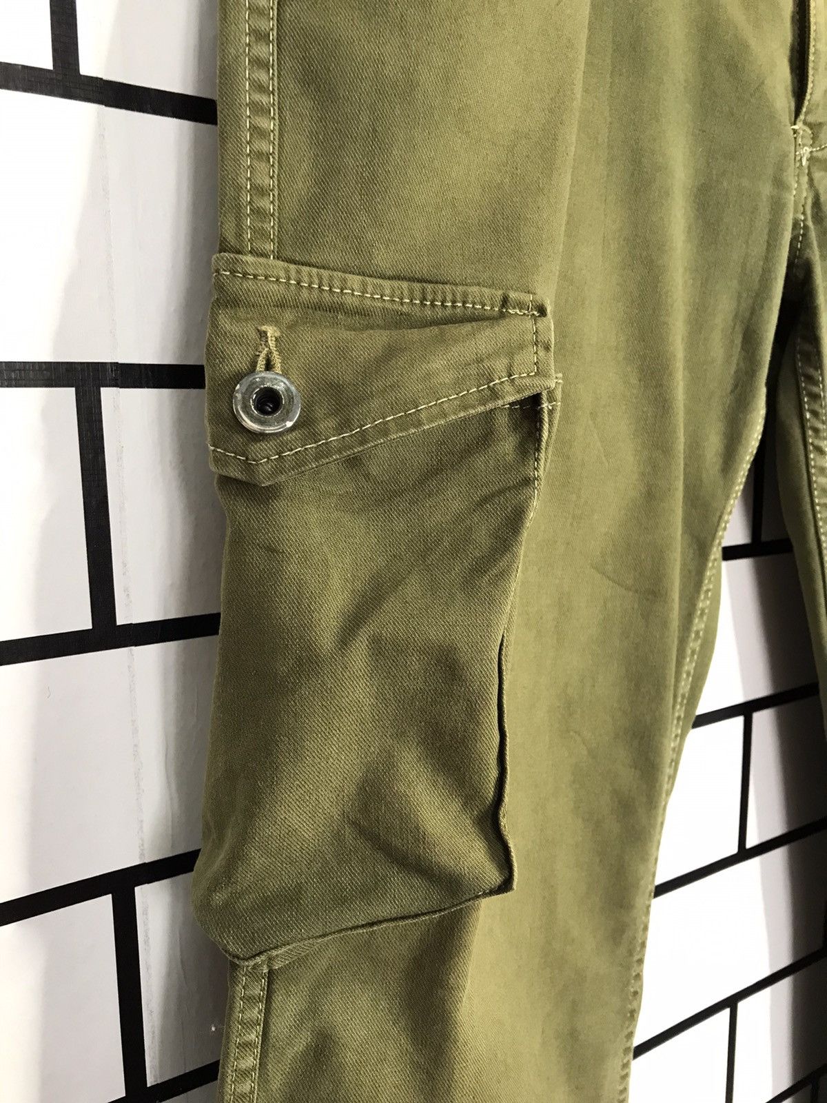 Japanese Brand × Johnbull Vintage Johnbull Japan Cargo Casual Work Wear Slim fit Pants Size US 32 / EU 48 - 8 Thumbnail