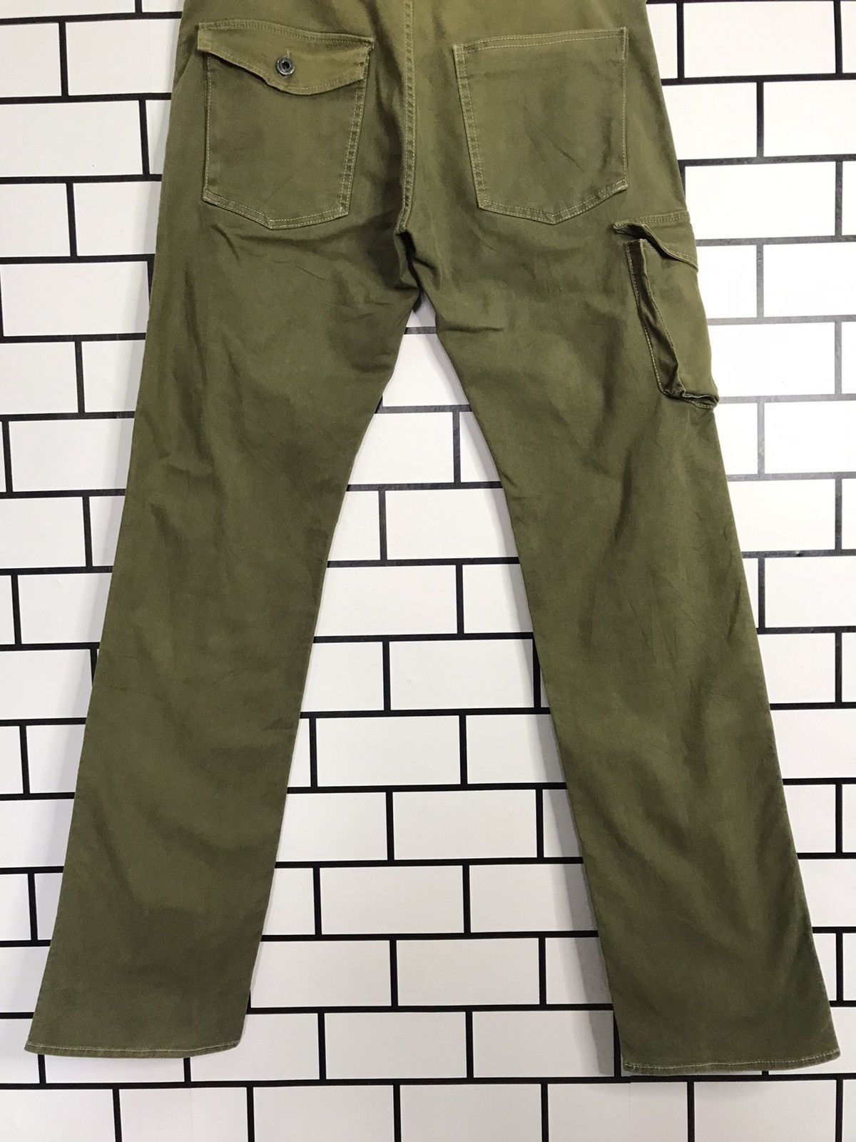 Japanese Brand × Johnbull Vintage Johnbull Japan Cargo Casual Work Wear Slim fit Pants Size US 32 / EU 48 - 11 Thumbnail