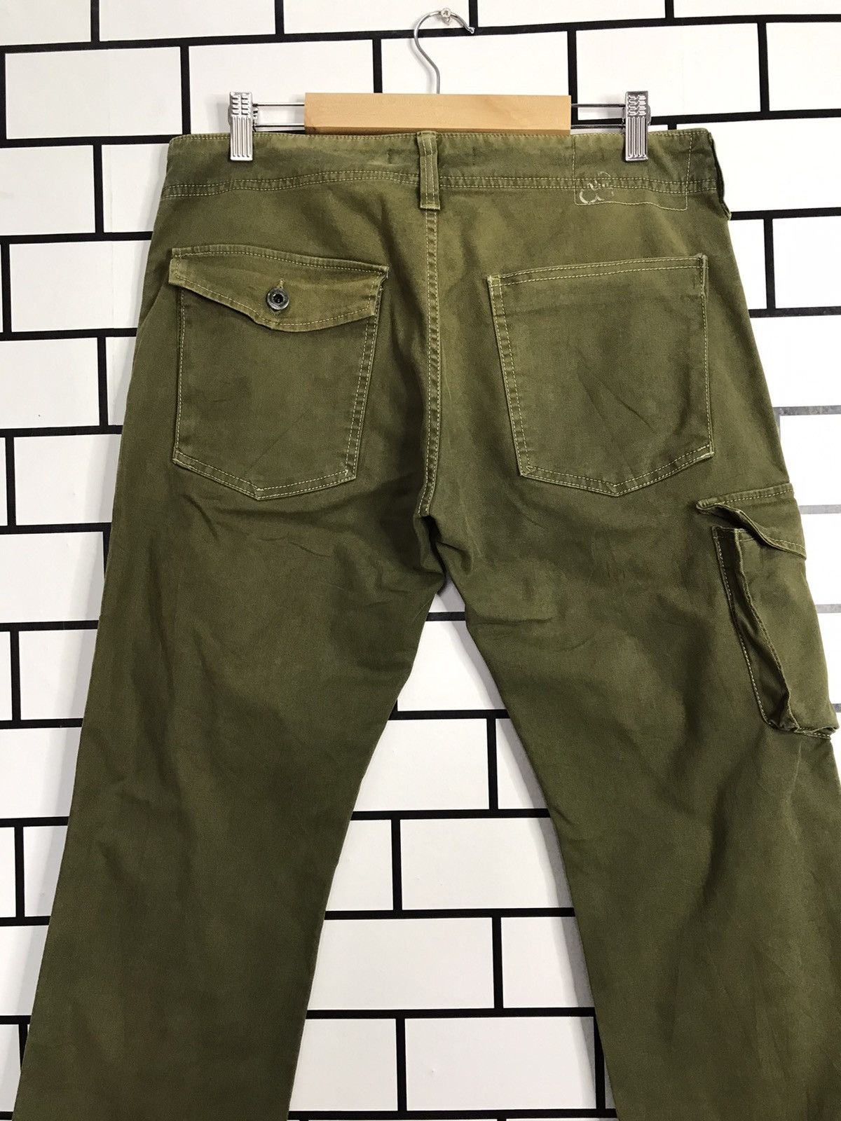 Japanese Brand × Johnbull Vintage Johnbull Japan Cargo Casual Work Wear Slim fit Pants Size US 32 / EU 48 - 10 Thumbnail