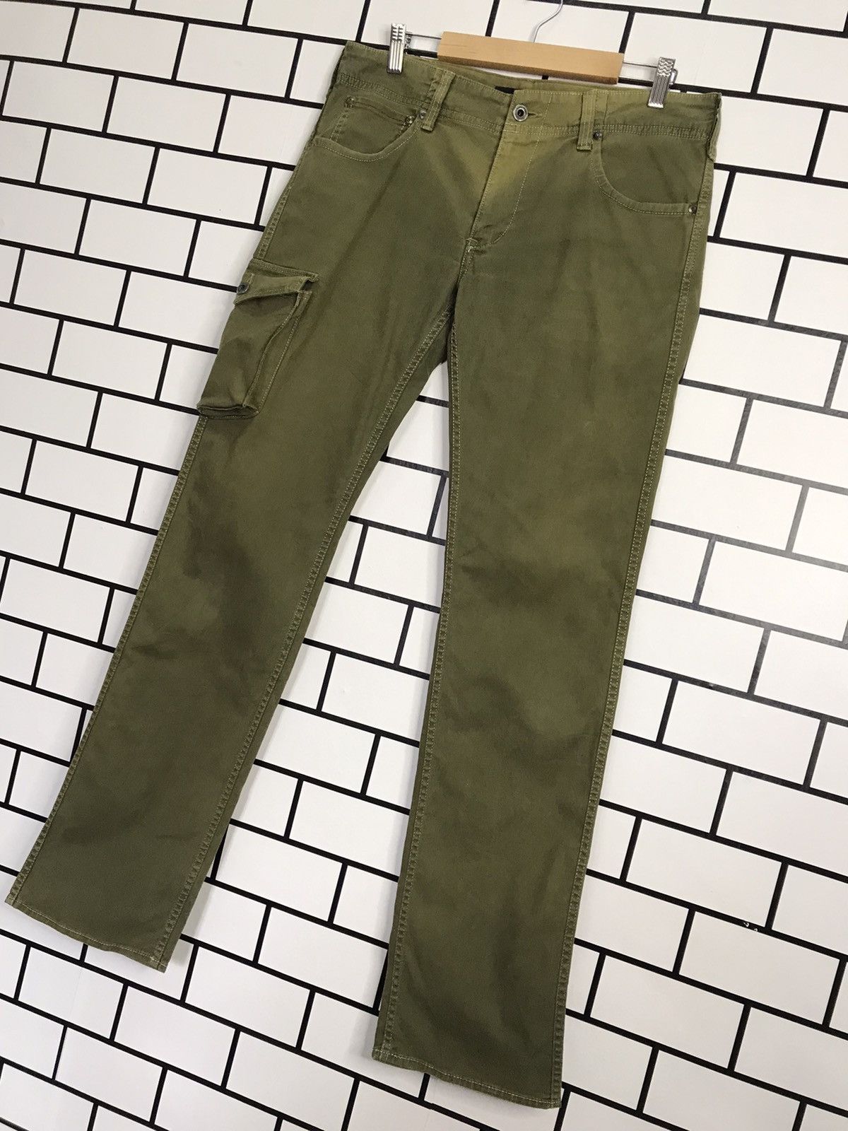 Japanese Brand × Johnbull Vintage Johnbull Japan Cargo Casual Work Wear Slim fit Pants Size US 32 / EU 48 - 2 Thumbnail