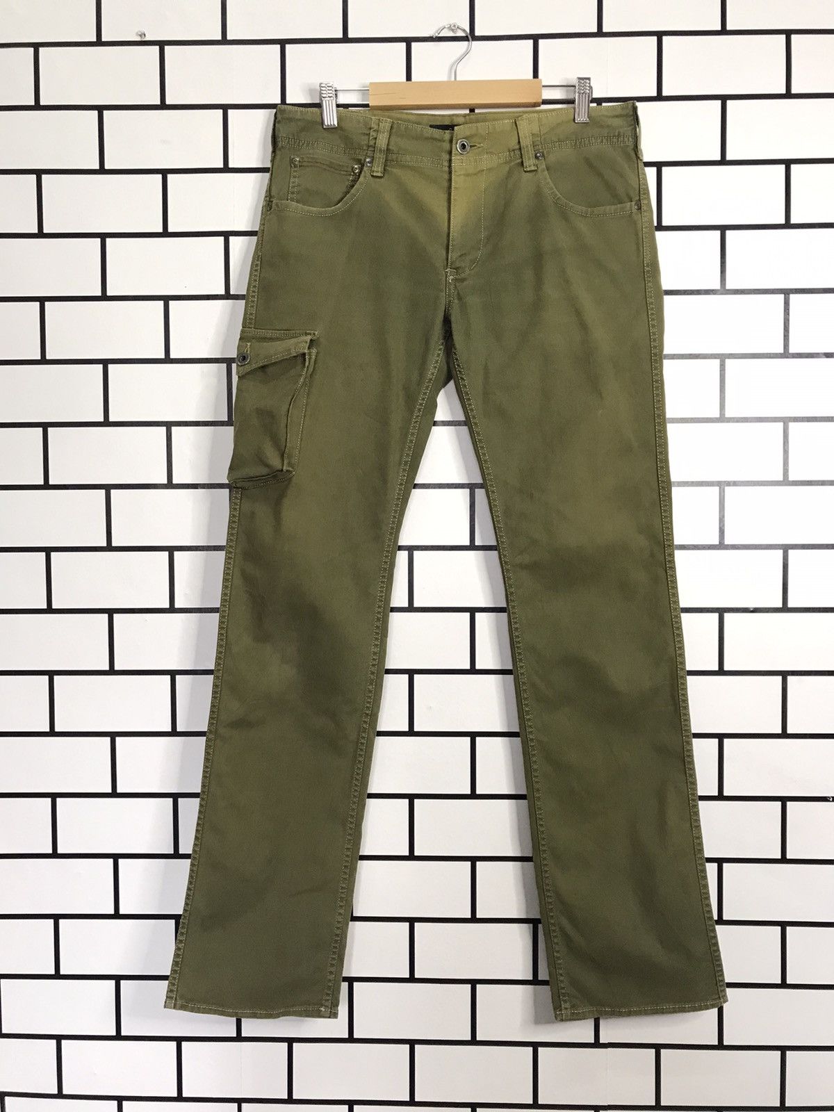 Japanese Brand × Johnbull Vintage Johnbull Japan Cargo Casual Work Wear Slim fit Pants Size US 32 / EU 48 - 1 Thumbnail