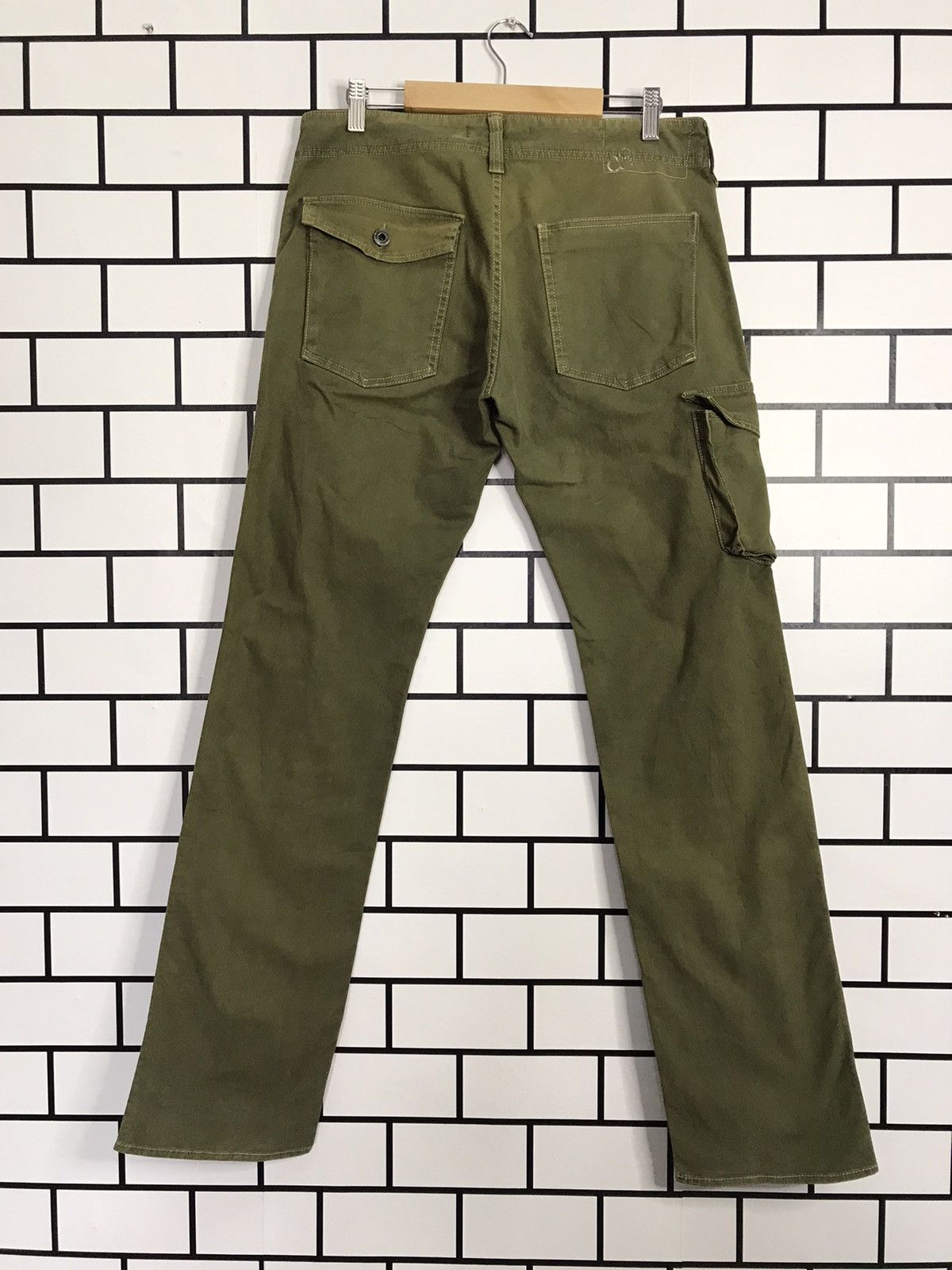 Japanese Brand × Johnbull Vintage Johnbull Japan Cargo Casual Work Wear Slim fit Pants Size US 32 / EU 48 - 9 Thumbnail