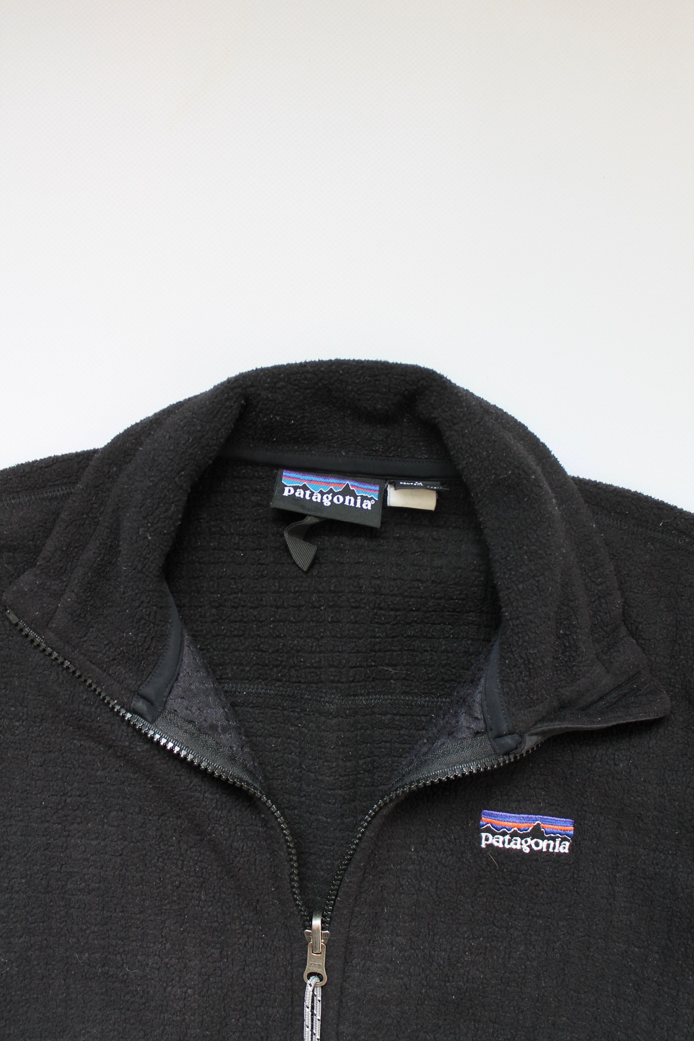 Patagonia × Vintage 02' Patagonia R Regulator Fleece Jacket Zip women's Black Size ONE SIZE - 5 Thumbnail