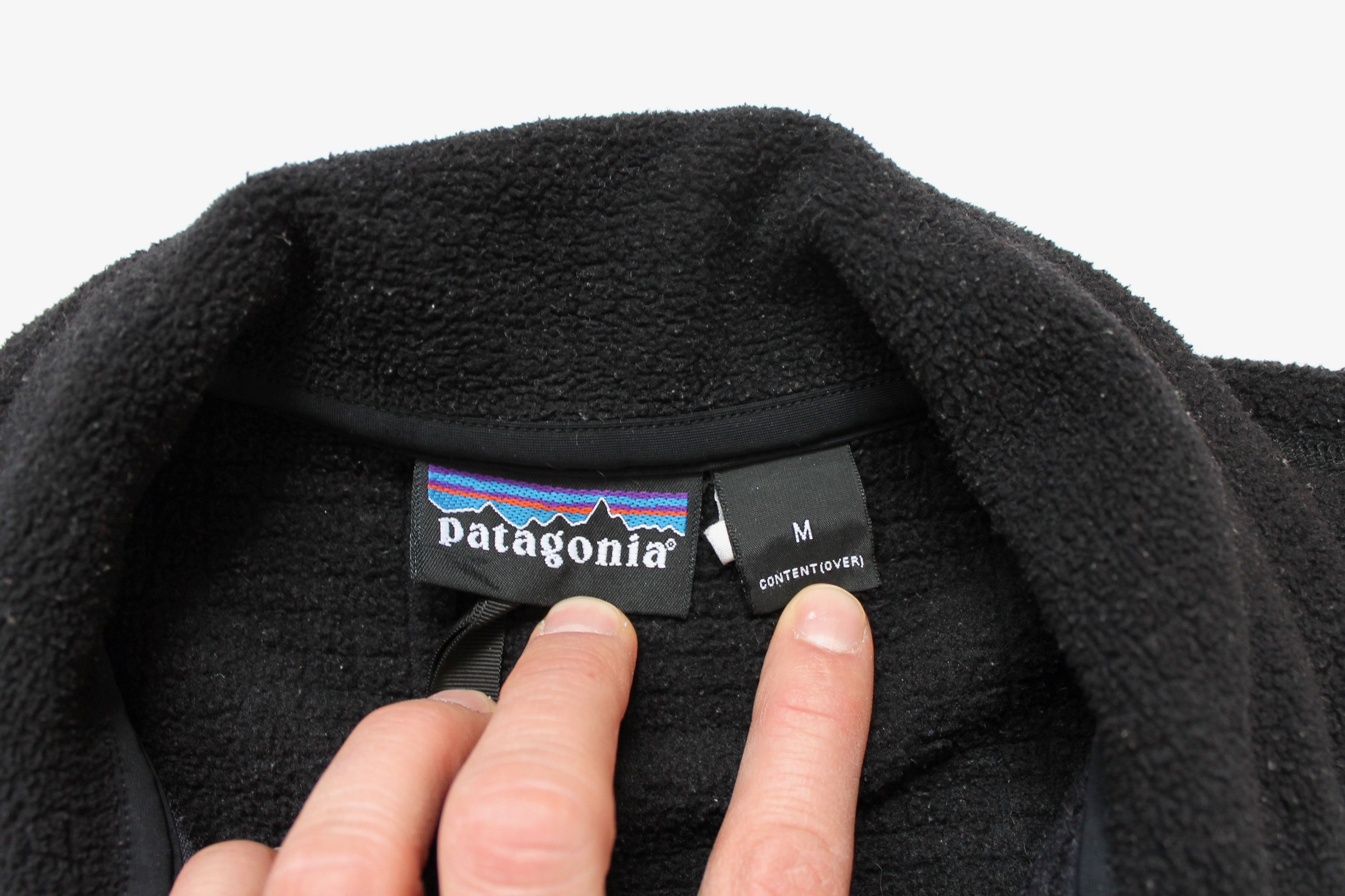 Patagonia × Vintage 02' Patagonia R Regulator Fleece Jacket Zip women's Black Size ONE SIZE - 6 Thumbnail