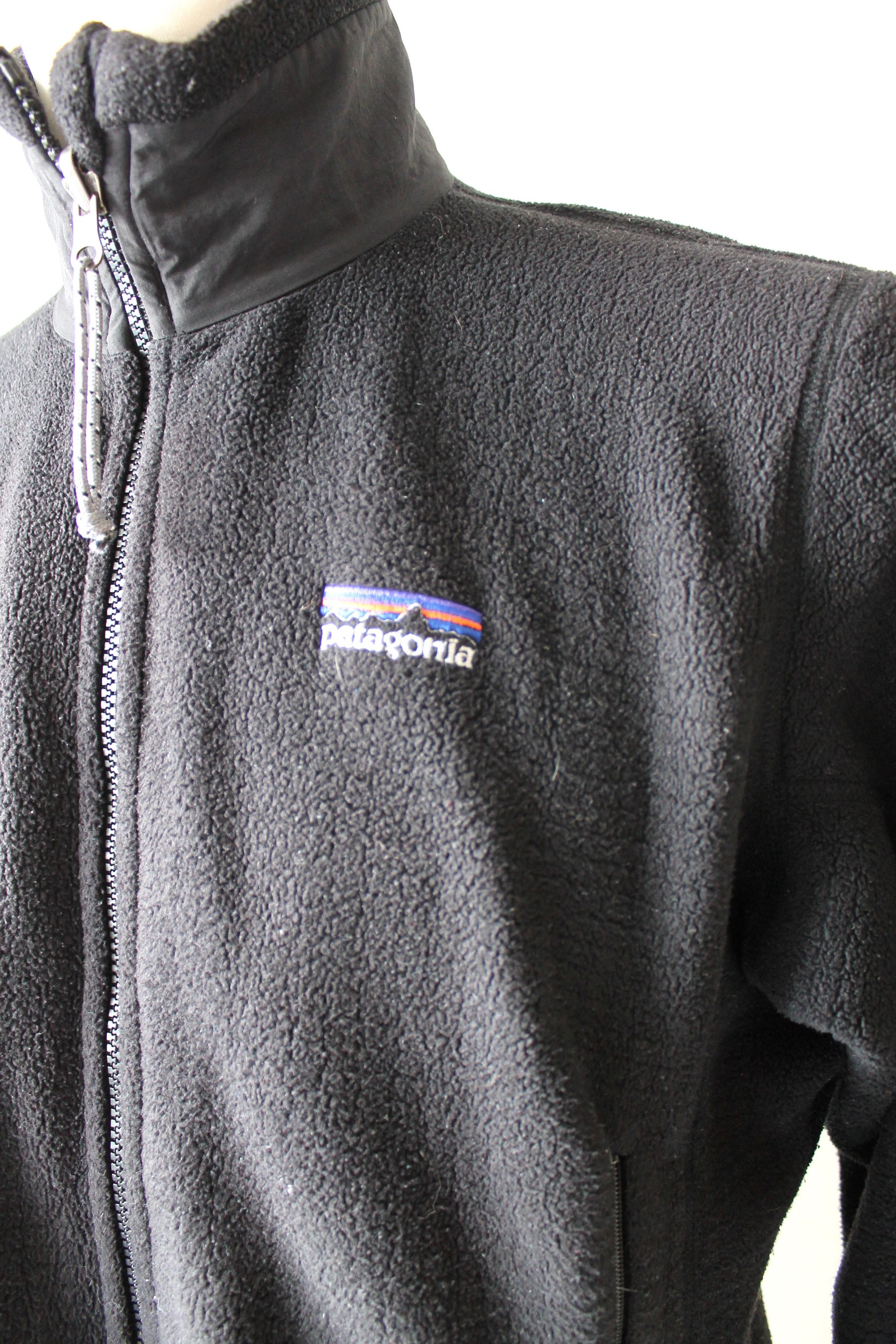 Patagonia × Vintage 02' Patagonia R Regulator Fleece Jacket Zip women's Black Size ONE SIZE - 12 Thumbnail