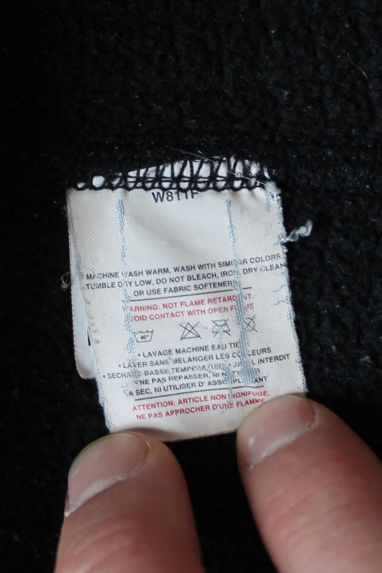 Patagonia × Vintage 02' Patagonia R Regulator Fleece Jacket Zip women's Black Size ONE SIZE - 11 Thumbnail