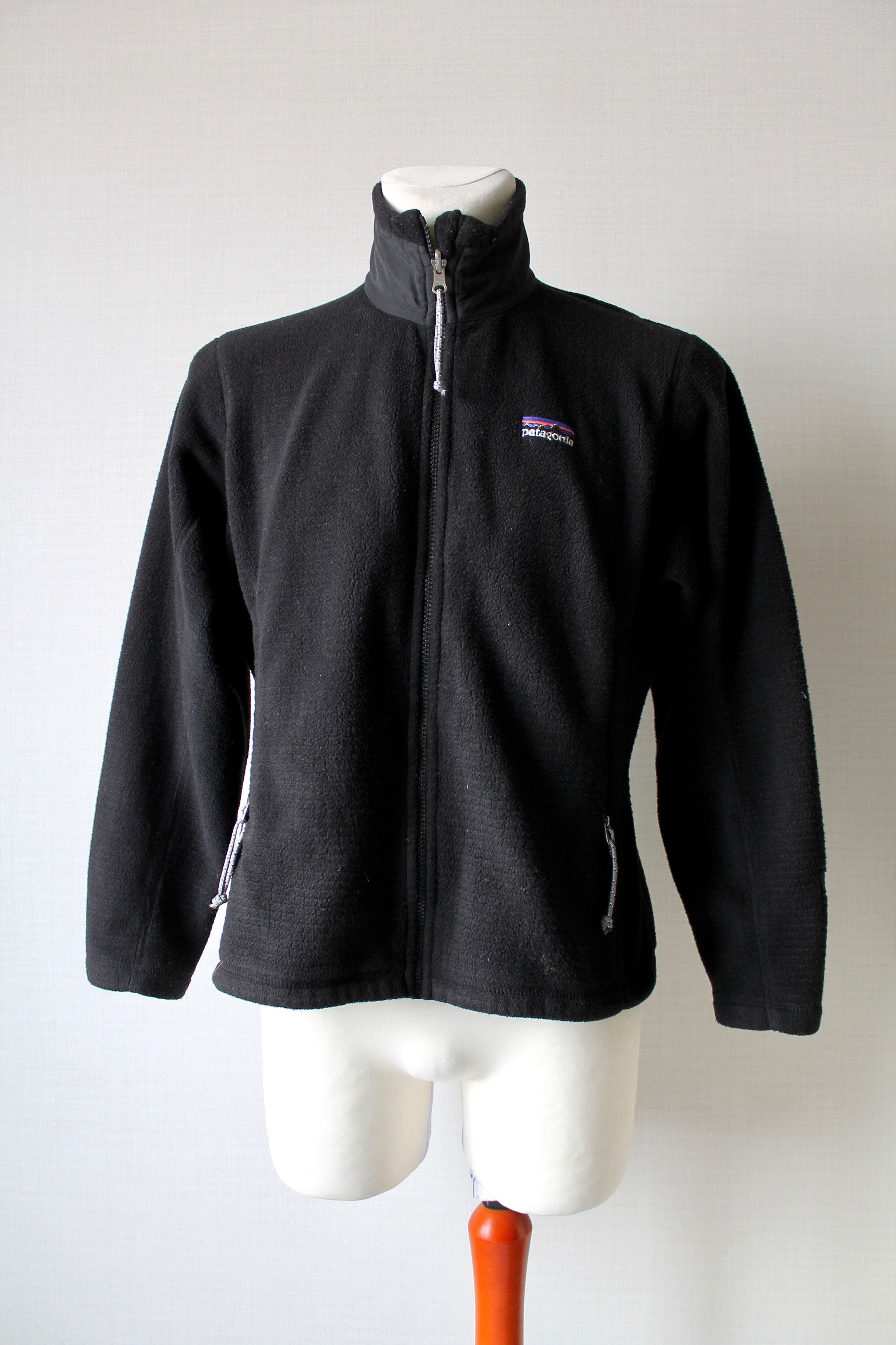 Patagonia × Vintage 02' Patagonia R Regulator Fleece Jacket Zip women's Black Size ONE SIZE - 1 Thumbnail