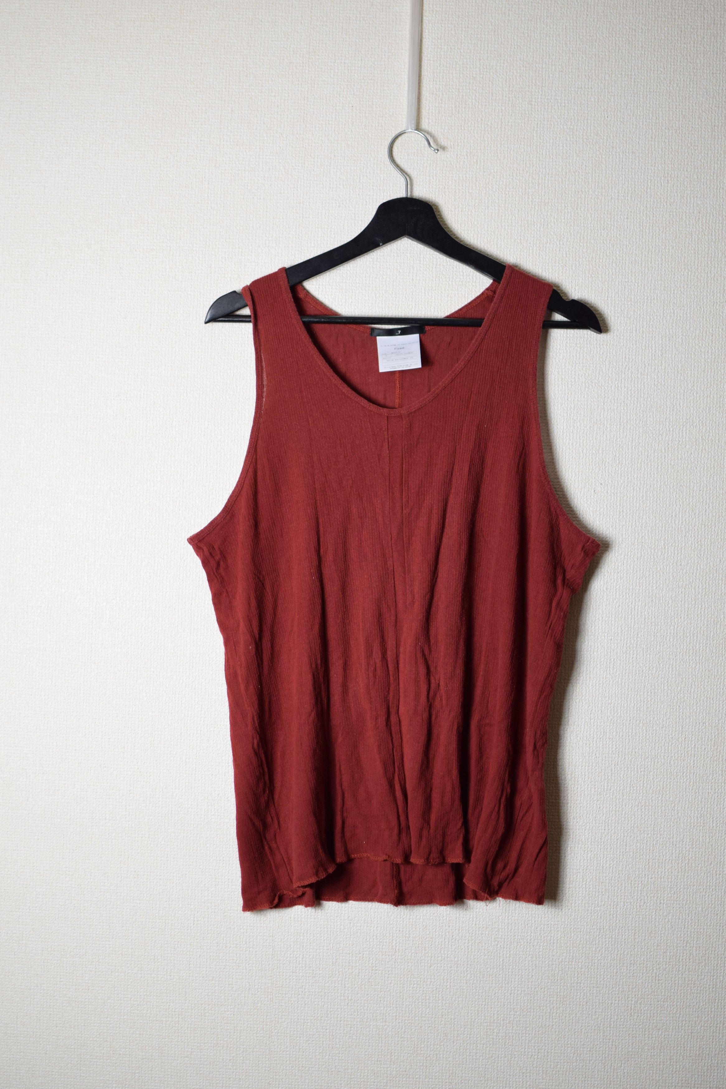 Julius Julius AW06 Fixed Red Tank Size US L / EU 52-54 / 3 - 2 Thumbnail