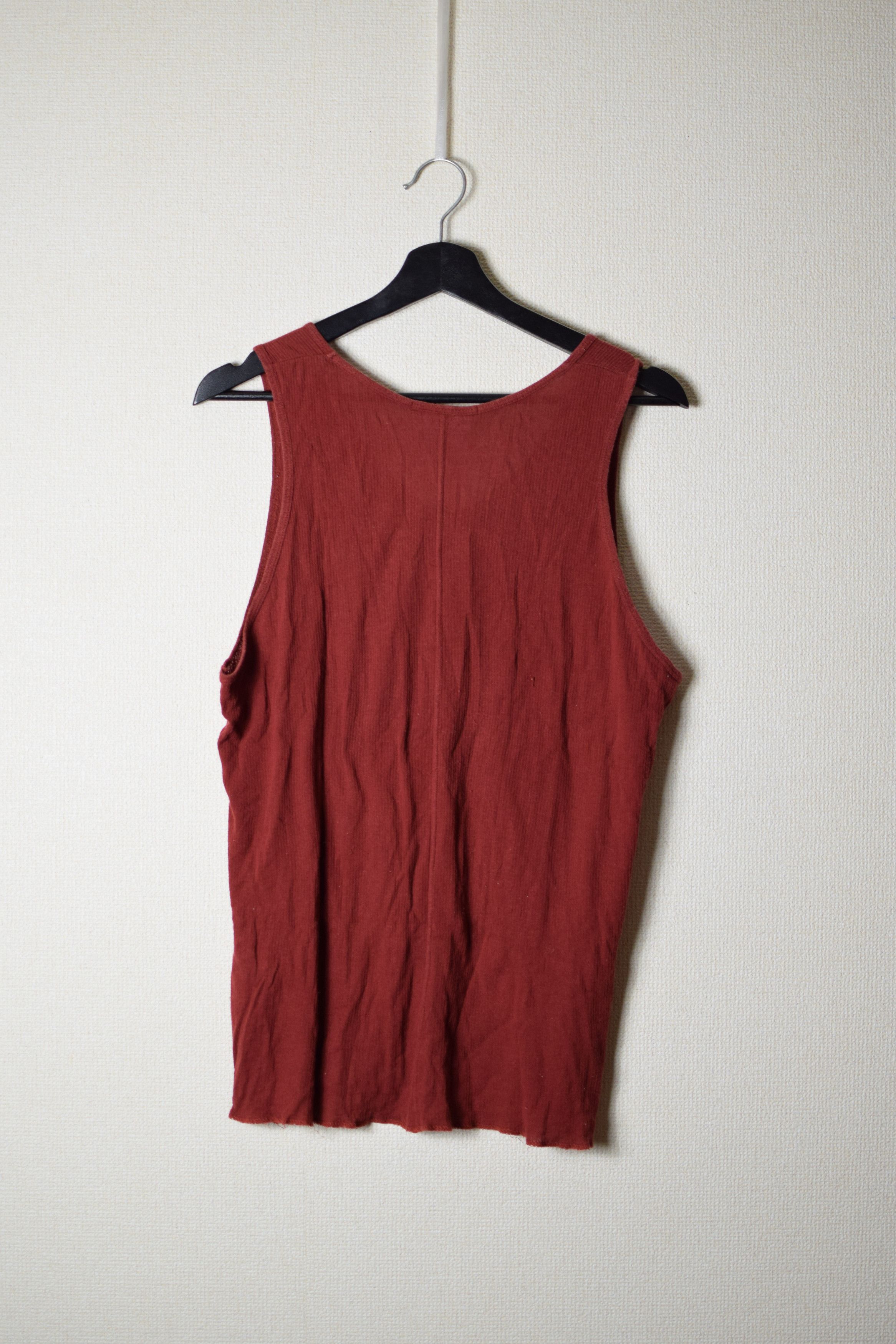 Julius Julius AW06 Fixed Red Tank Size US L / EU 52-54 / 3 - 3 Thumbnail