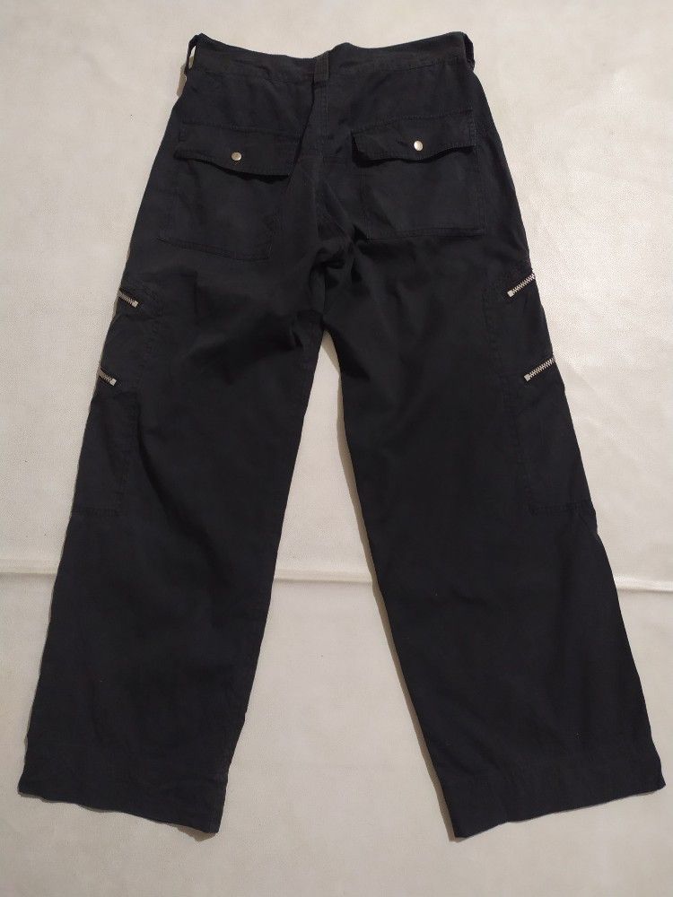 Japanese Brand 🔥Japan Brand Amore Puro Cargo zipper Pants punk bondage Size US 29 - 5 Thumbnail