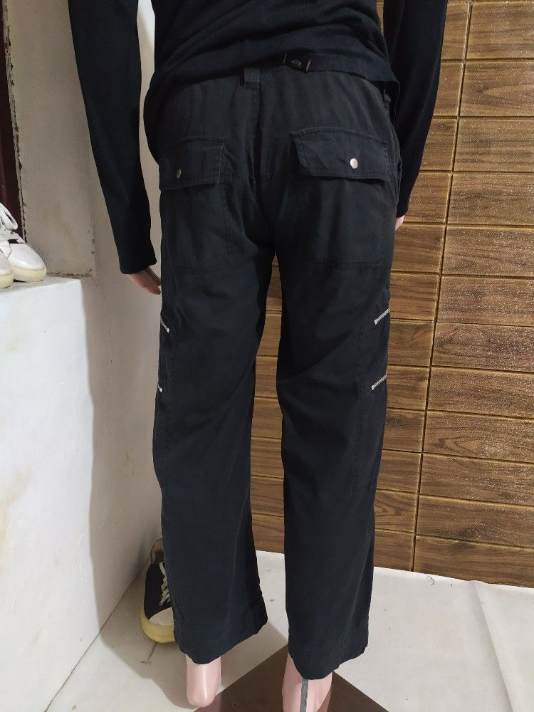 Japanese Brand 🔥Japan Brand Amore Puro Cargo zipper Pants punk bondage Size US 29 - 14 Thumbnail