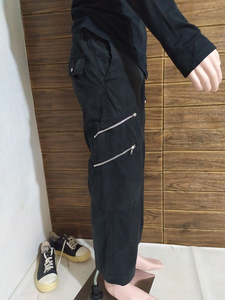 Japanese Brand 🔥Japan Brand Amore Puro Cargo zipper Pants punk bondage Size US 29 - 13 Thumbnail