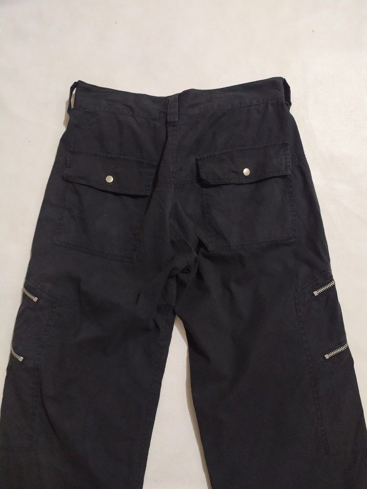 Japanese Brand 🔥Japan Brand Amore Puro Cargo zipper Pants punk bondage Size US 29 - 6 Thumbnail